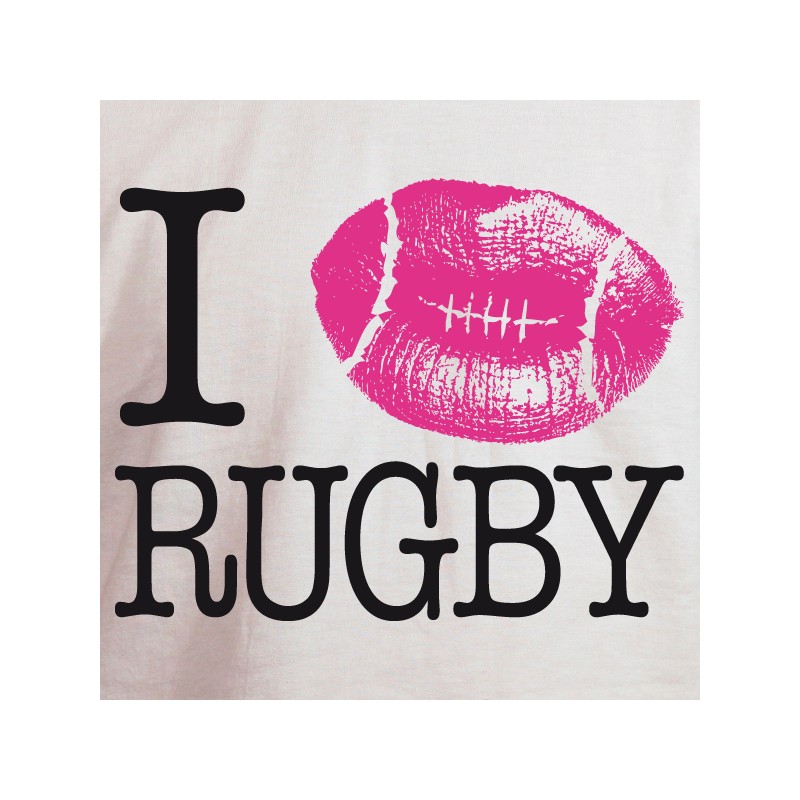 t-shirt love rugby