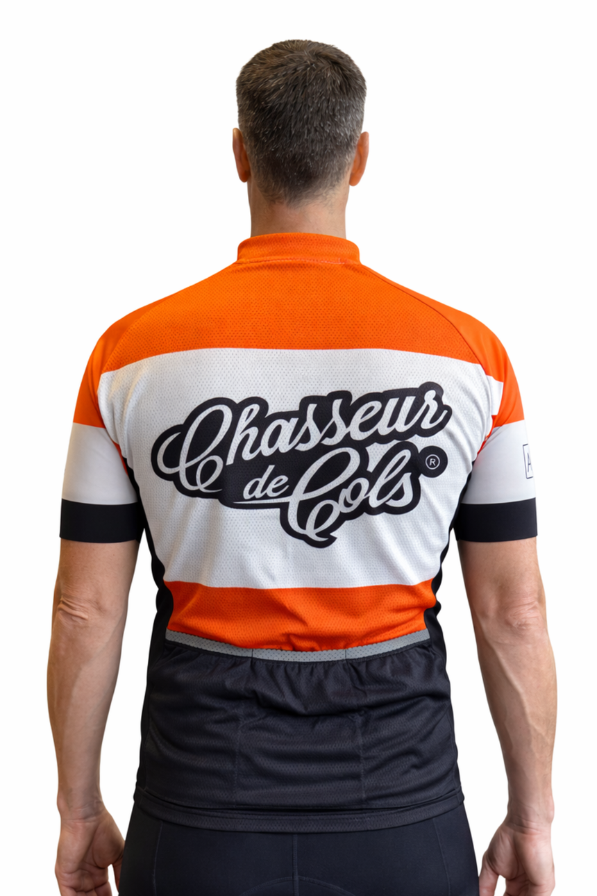 Maillot de vélo Orange