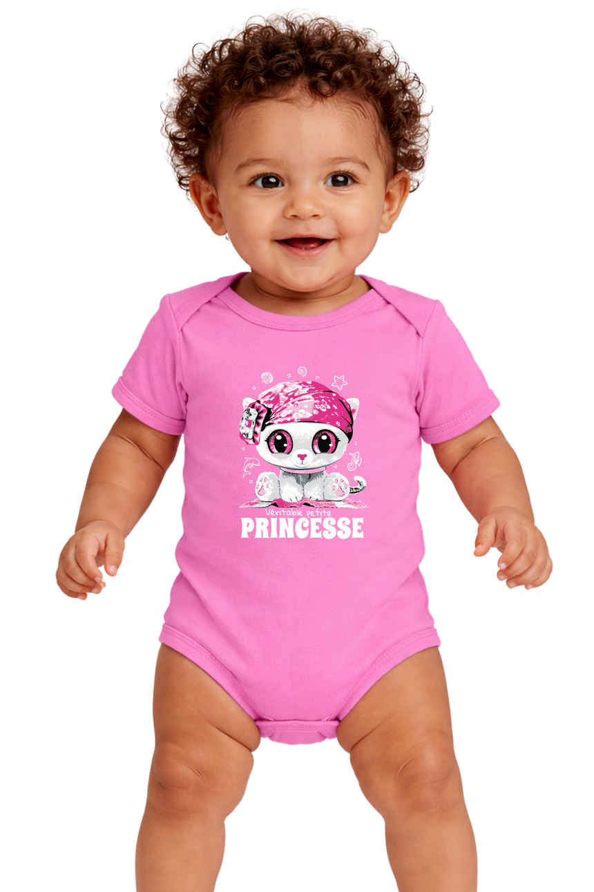 Body Bébé Véritable petite princesse