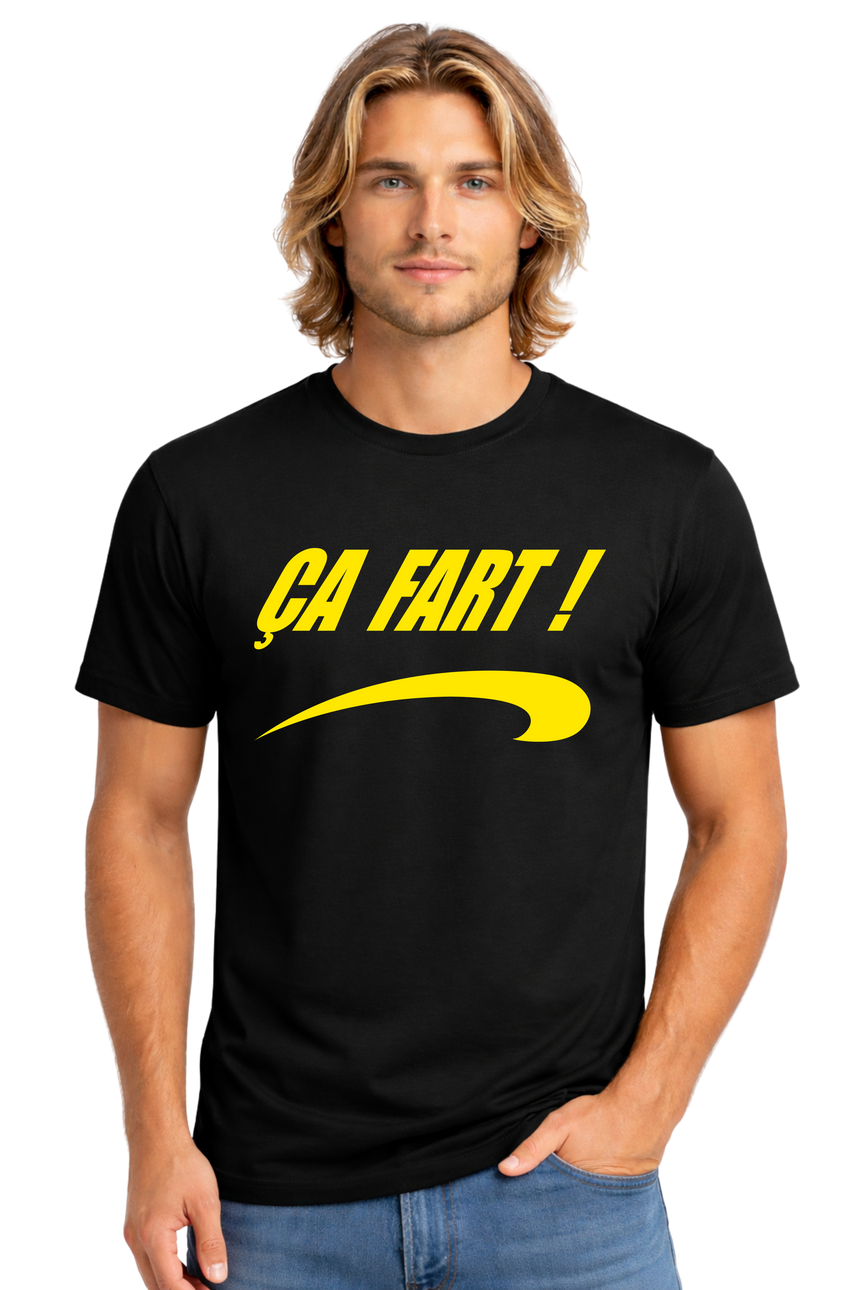 T-Shirt Homme Brice, Ça fart sur la vague !