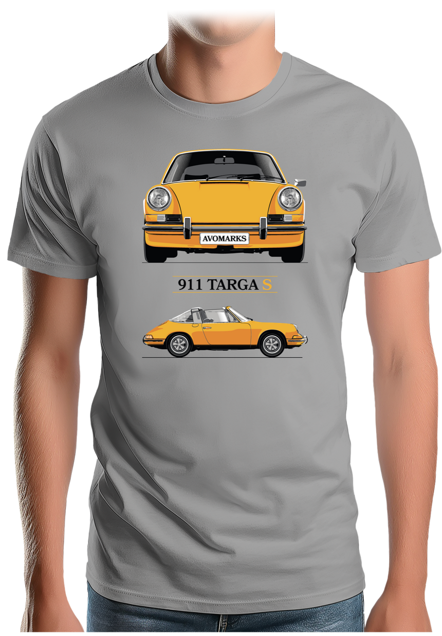 T-Shirt Homme Voiture Targa S