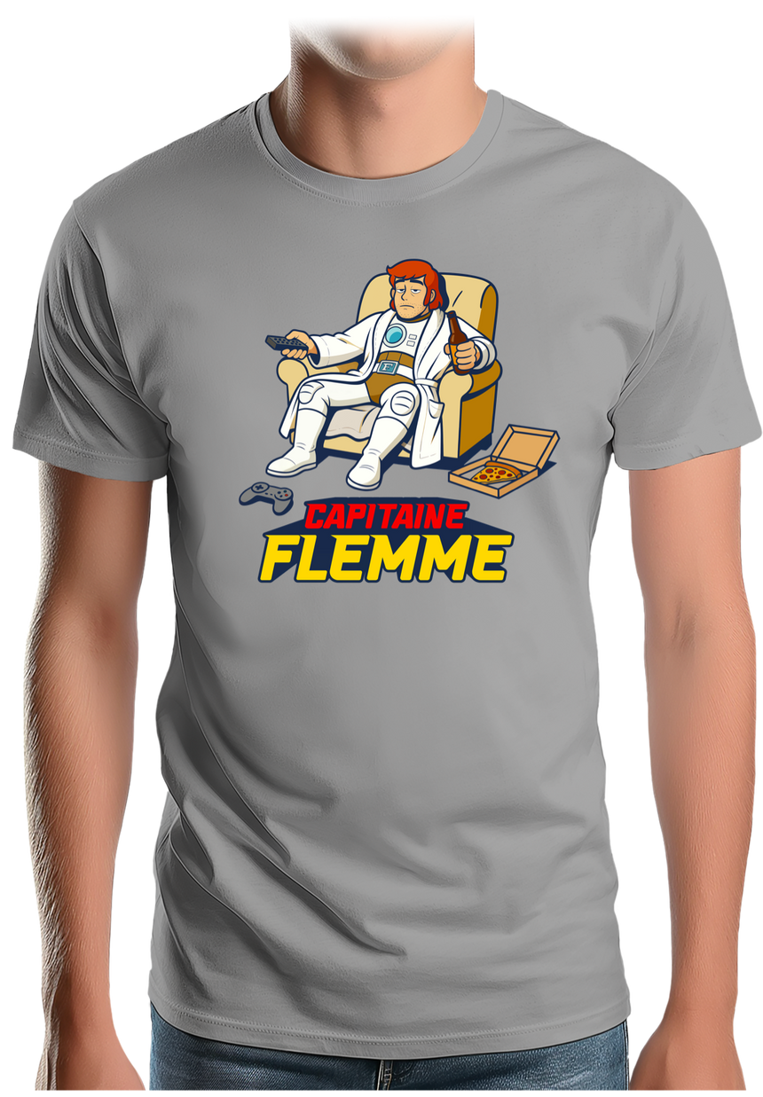 T-Shirt Homme Capitaine Flemme