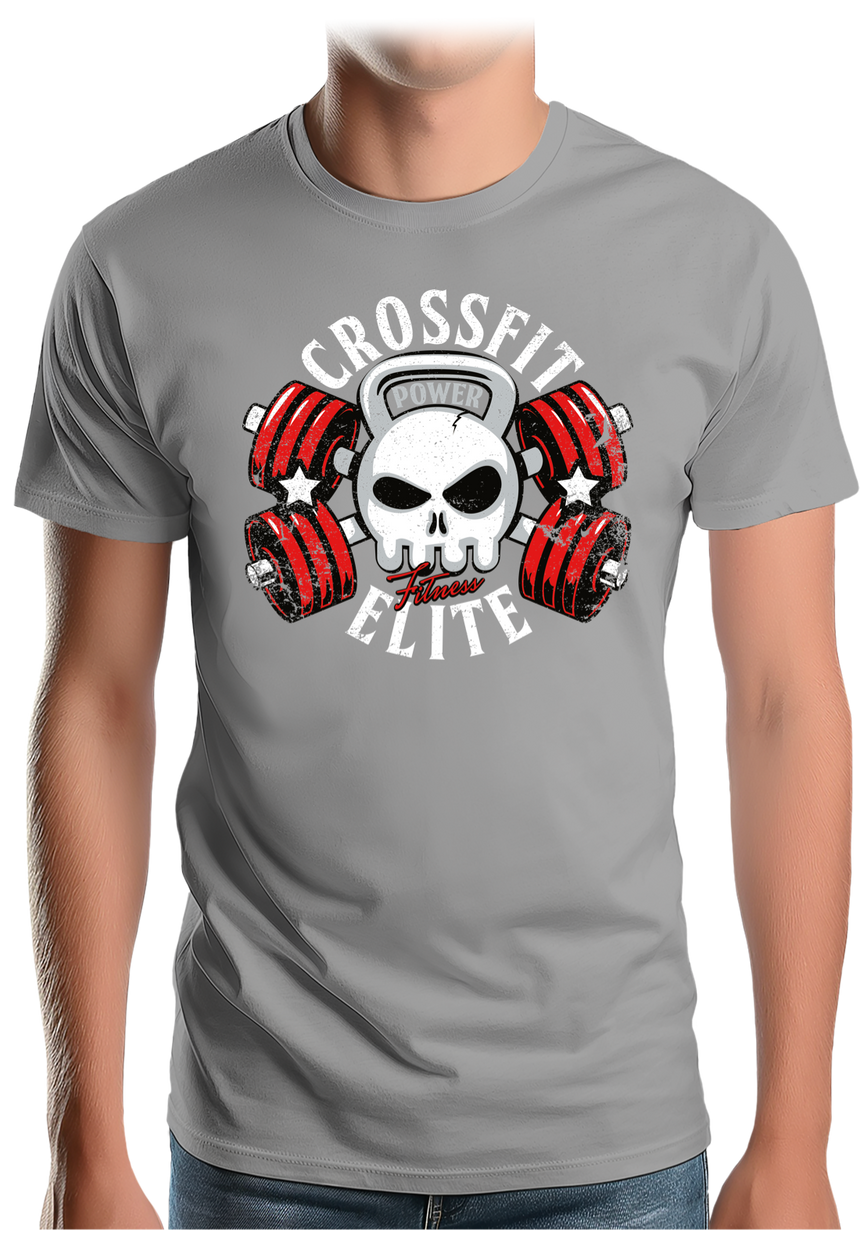 T-Shirt Homme Le poids du Crossfit d'élite