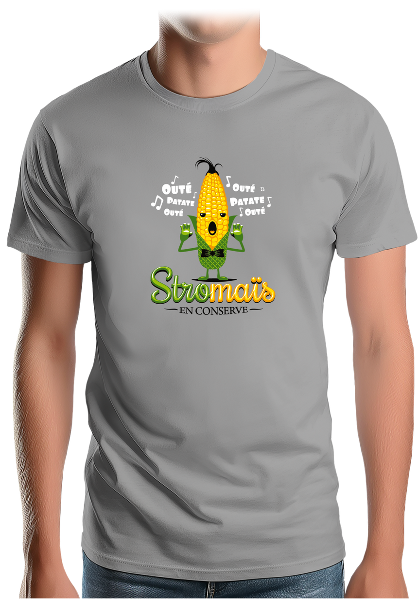 T-Shirt Homme Stromais, le chanteur