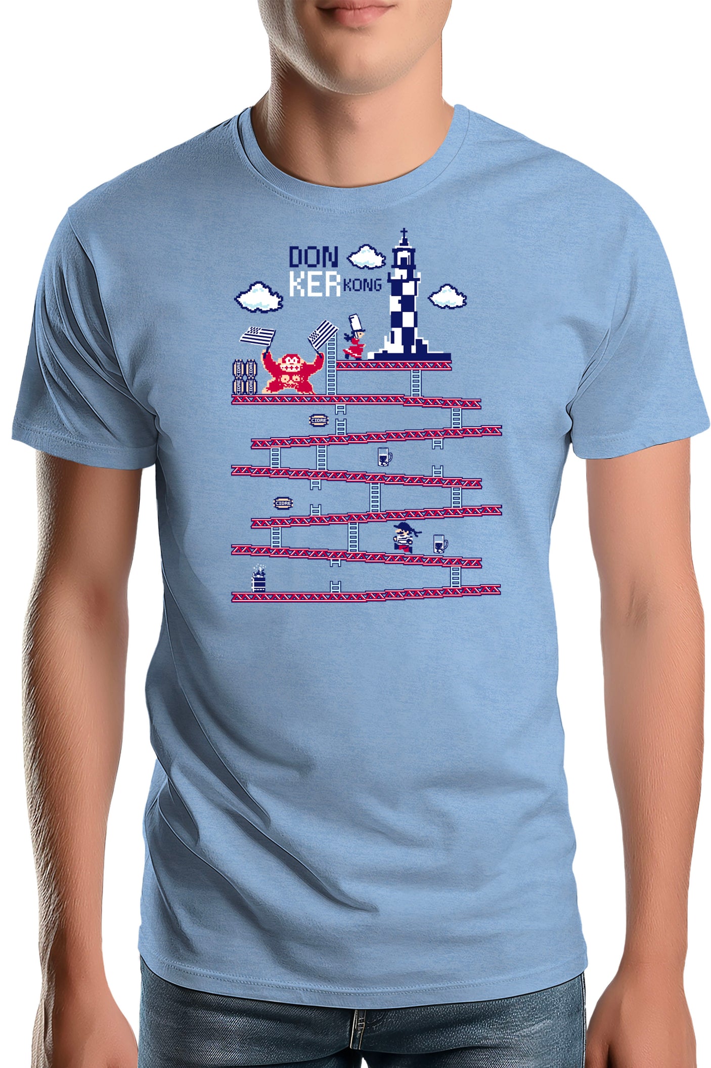 T-Shirt Homme Donker Kong breizh