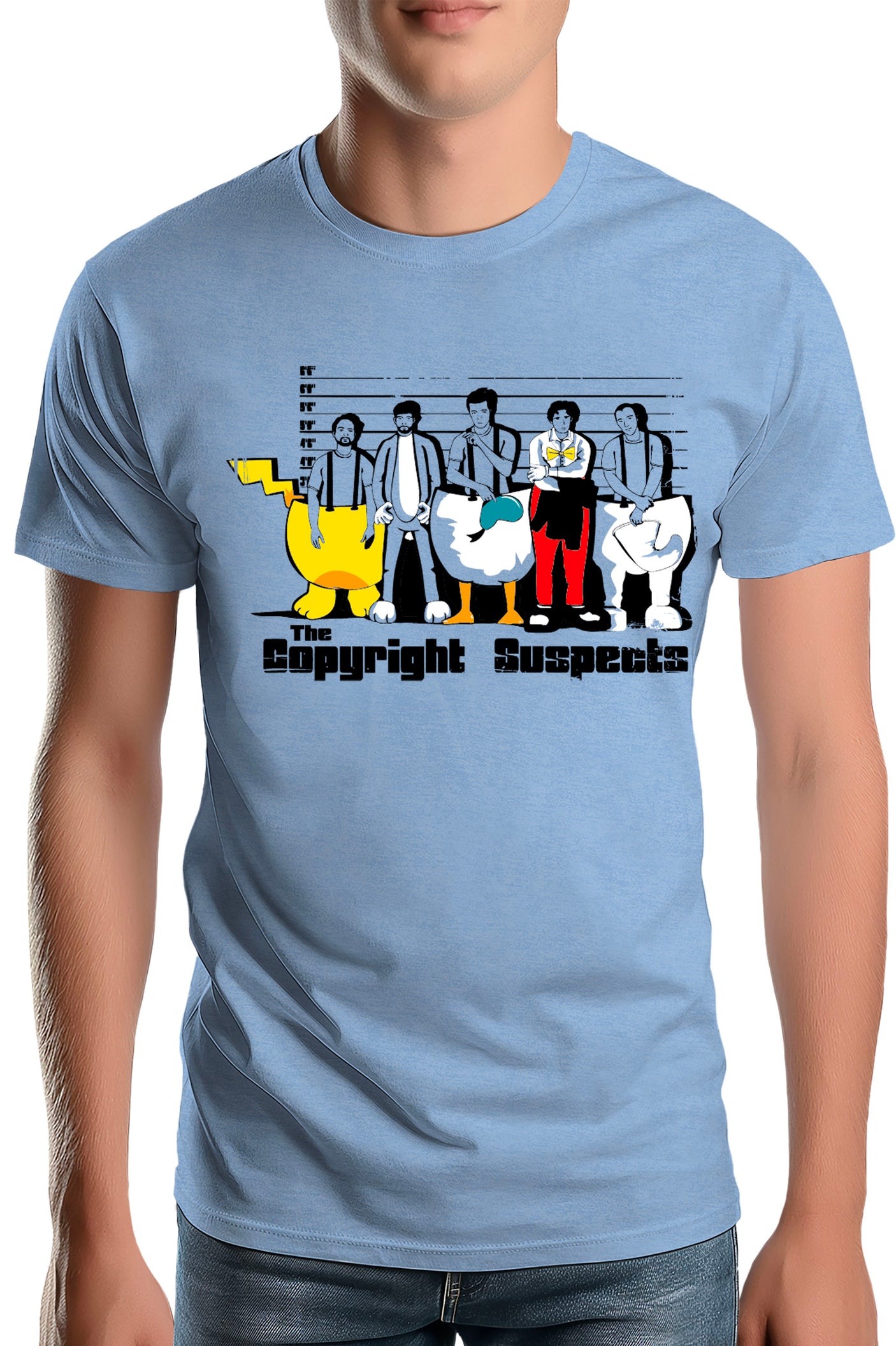 T-Shirt Homme Copyright suspects