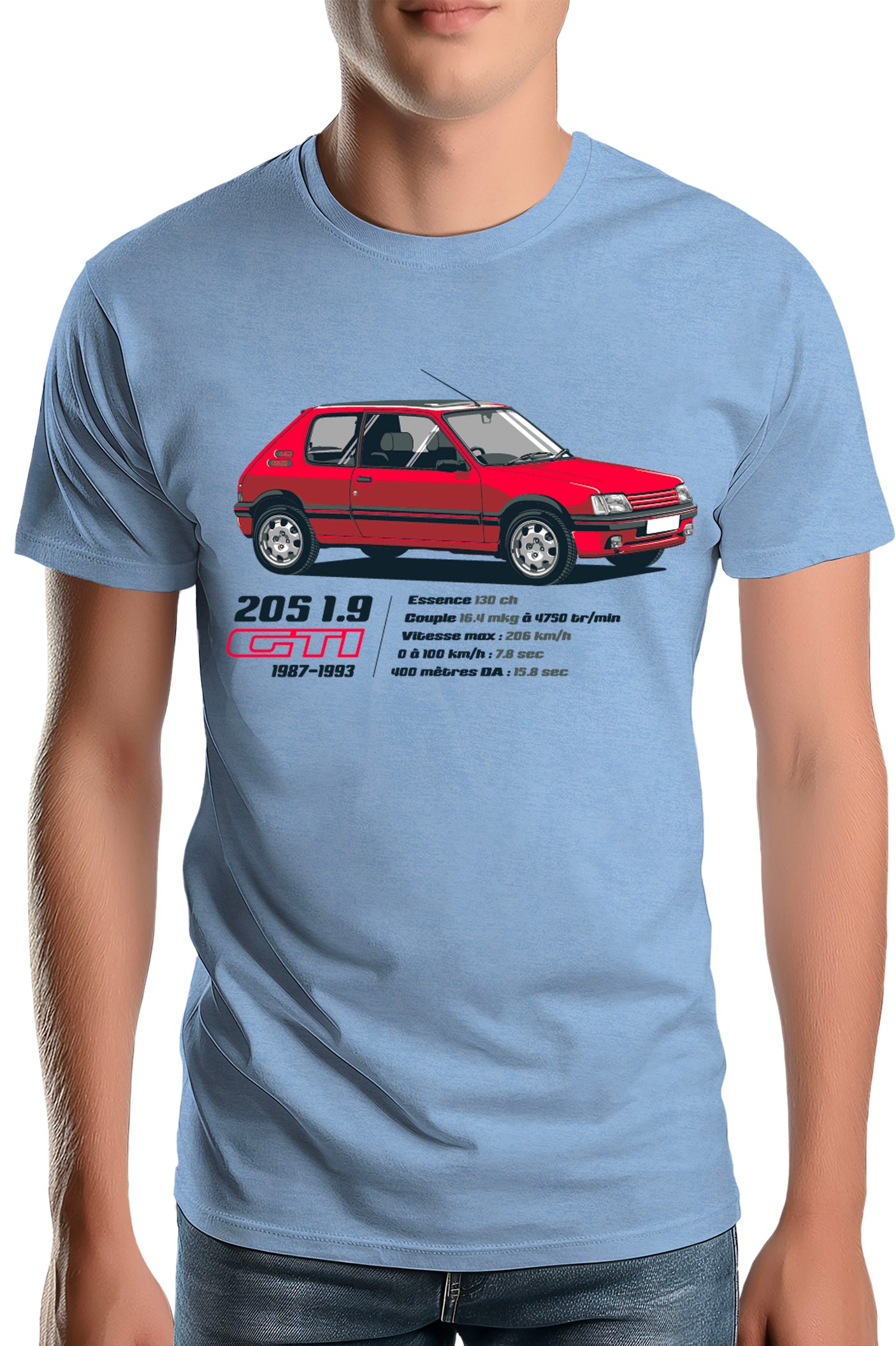 T-Shirt Homme 205 1,9 GTI