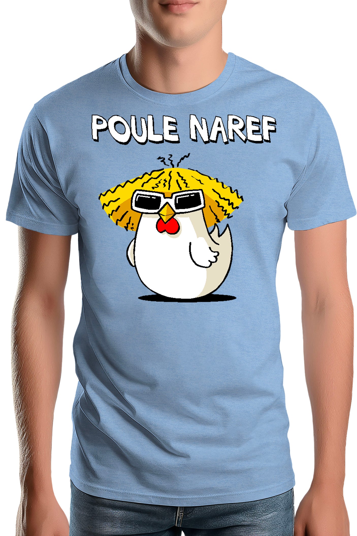 T-Shirt Homme Poule Naref