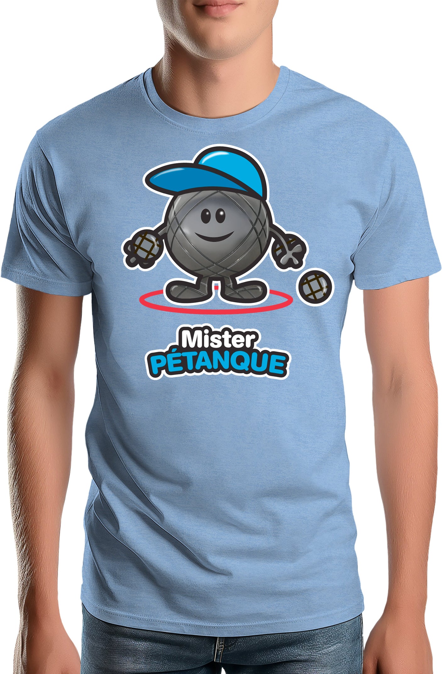 T-Shirt Homme Mister pétanque