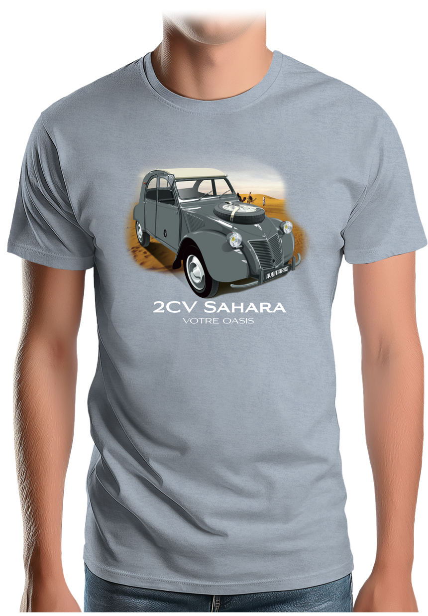 T-Shirt Homme La 2CV du Sahara
