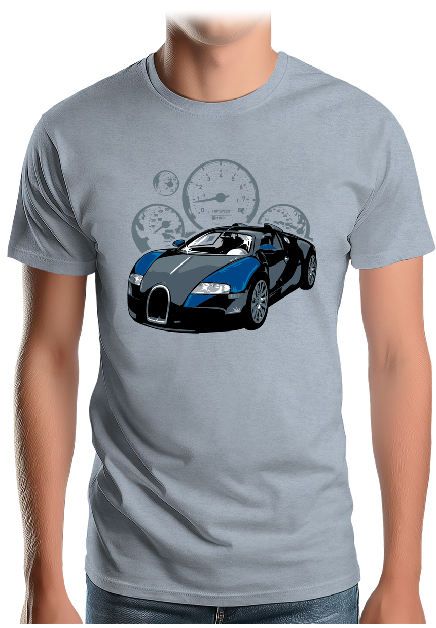 T-Shirt Homme Voiture Top Speed Bug
