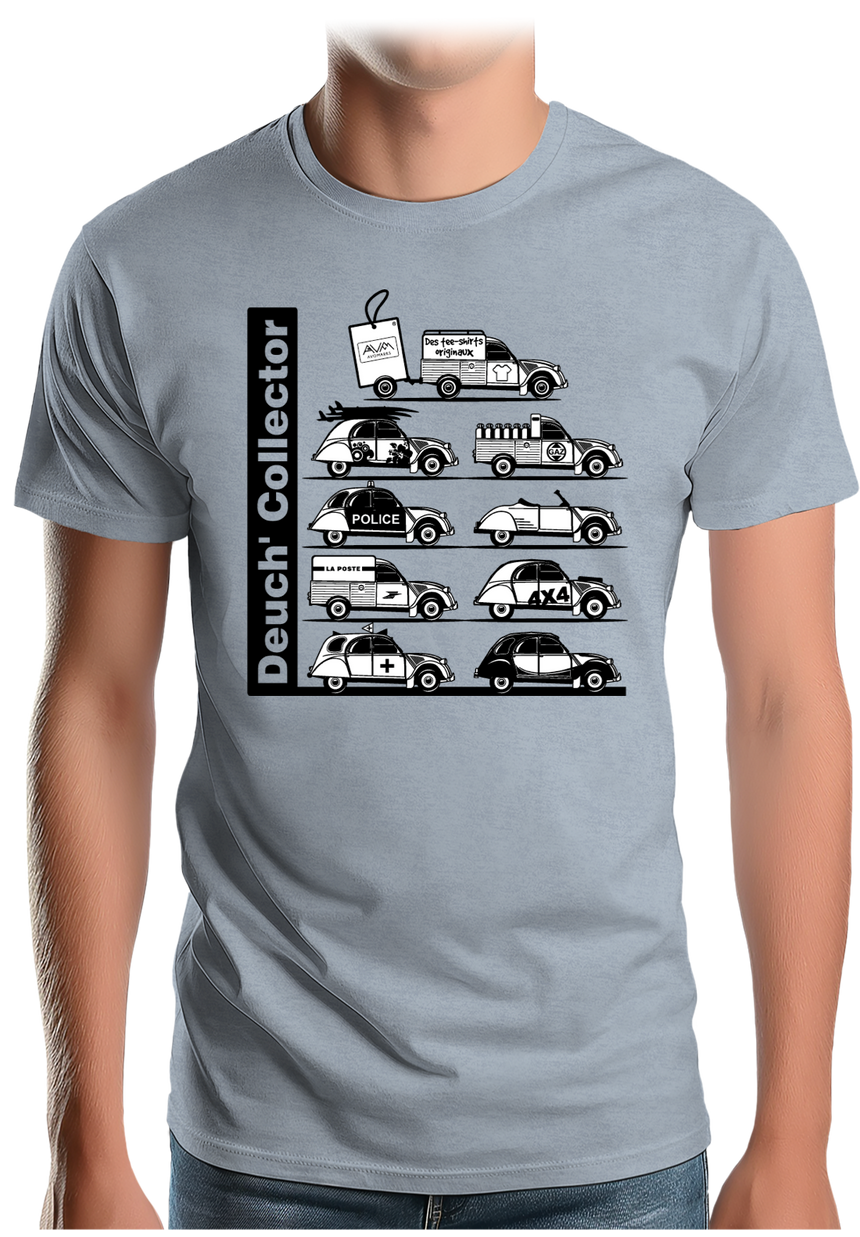 T-Shirt Homme Voiture 2CV Collector