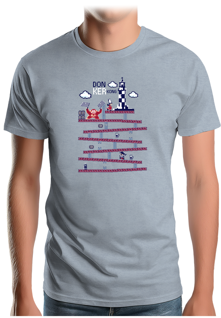T-Shirt Homme Jeux Donker Kong Breton
