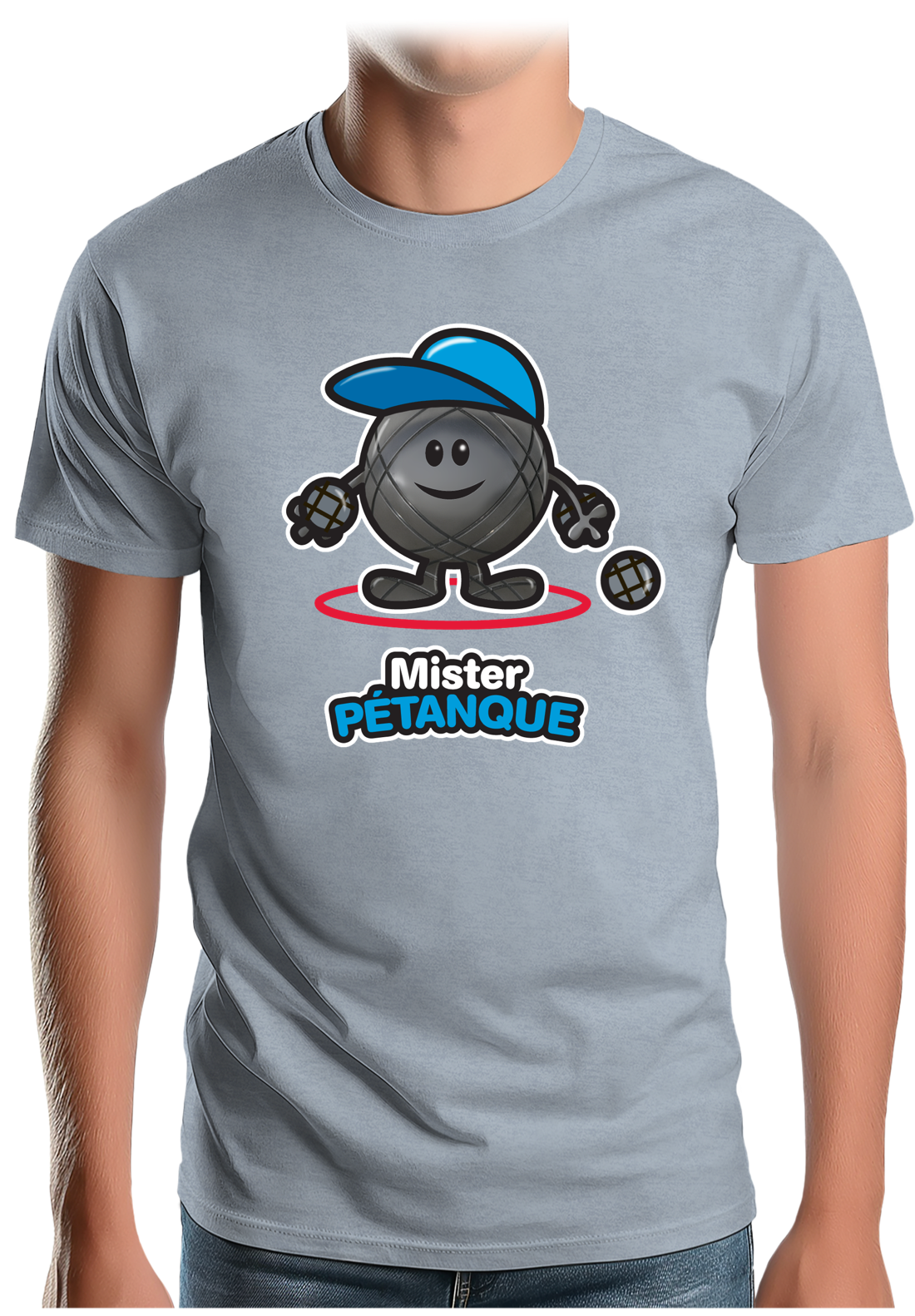 T-Shirt Homme Mister pétanque