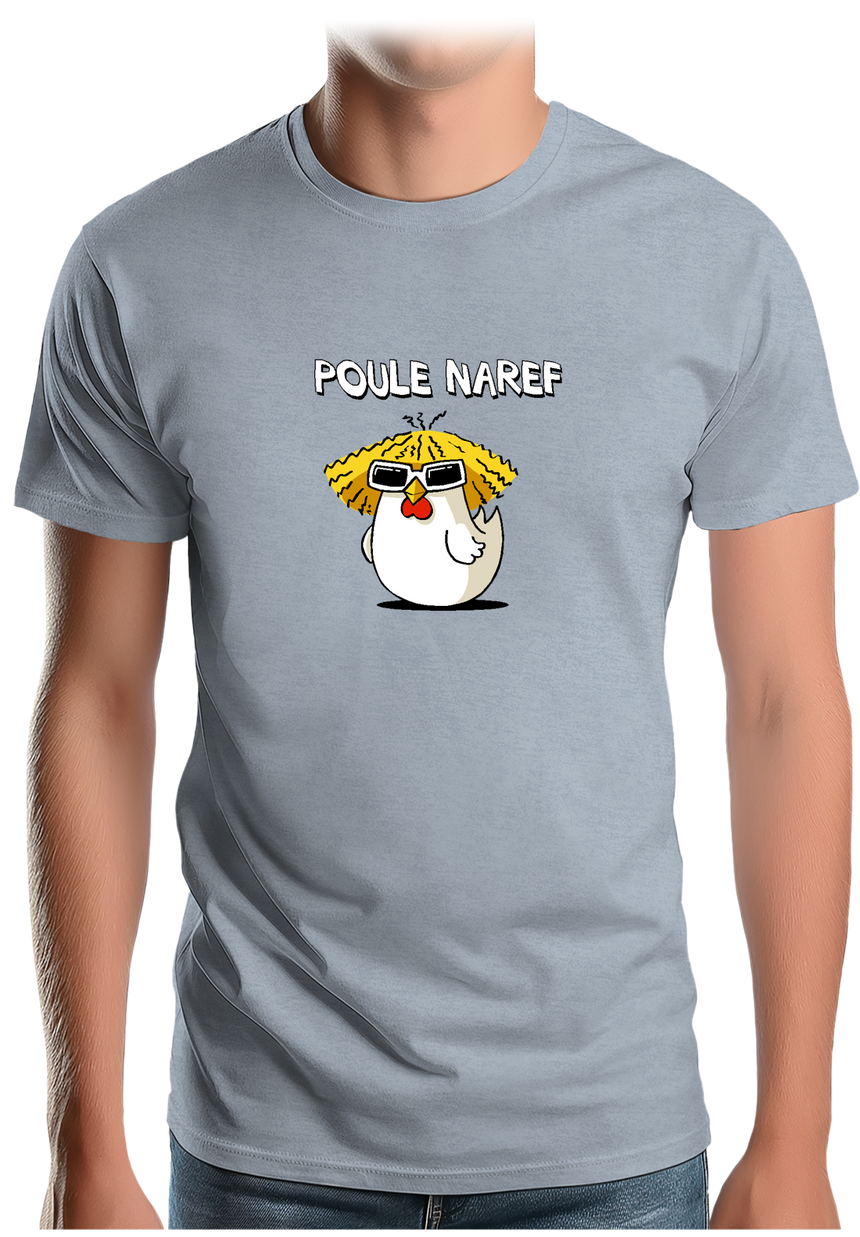 T-Shirt Homme Poule Naref