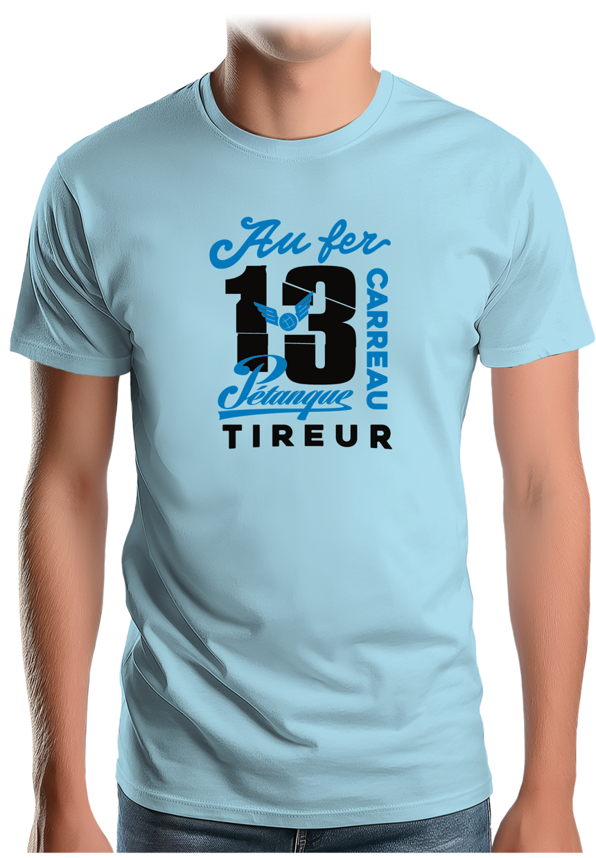T-Shirt Homme Le Vocabulaire de la Pétanque