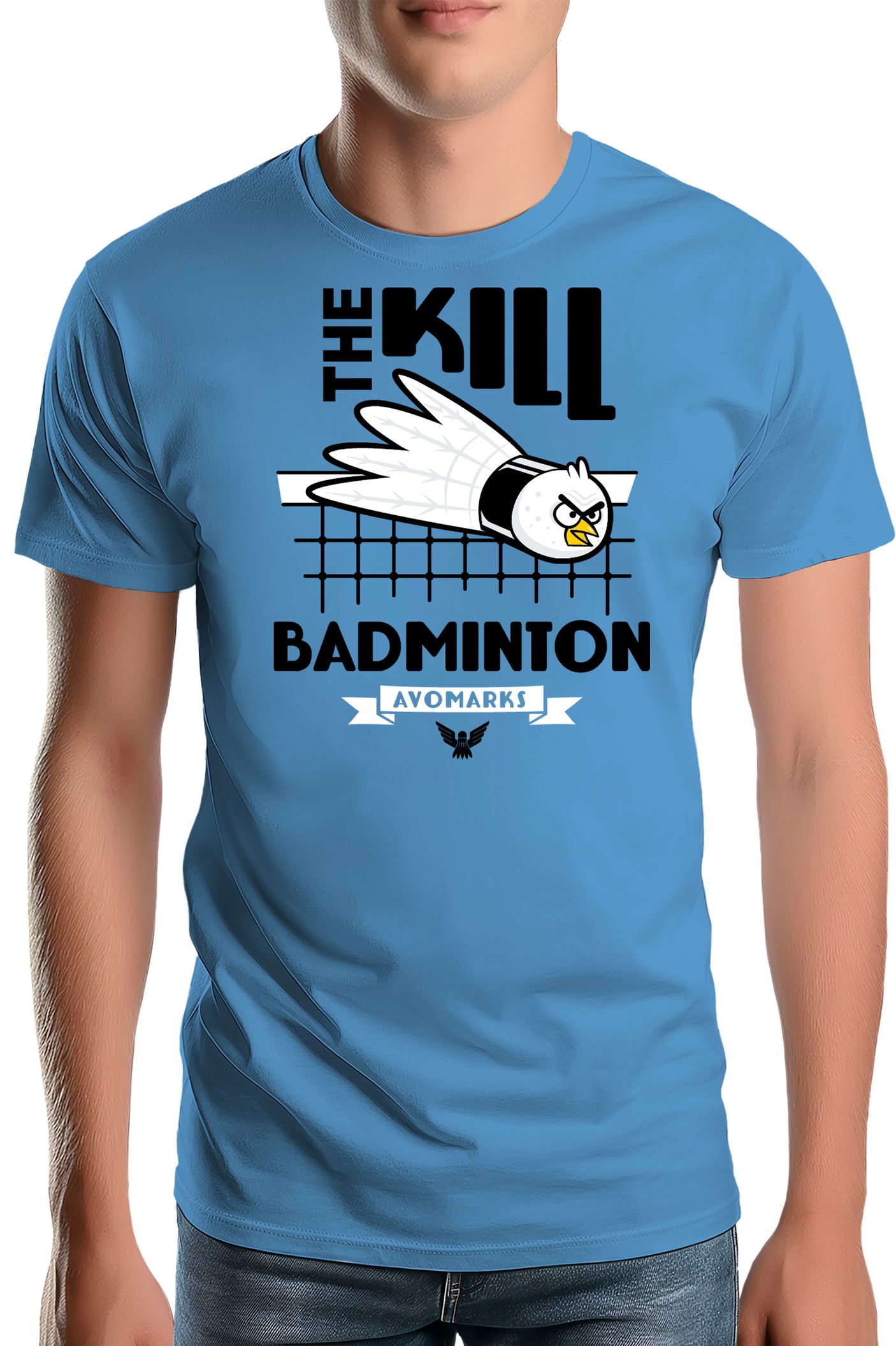 T-Shirt Homme Kill Badminton