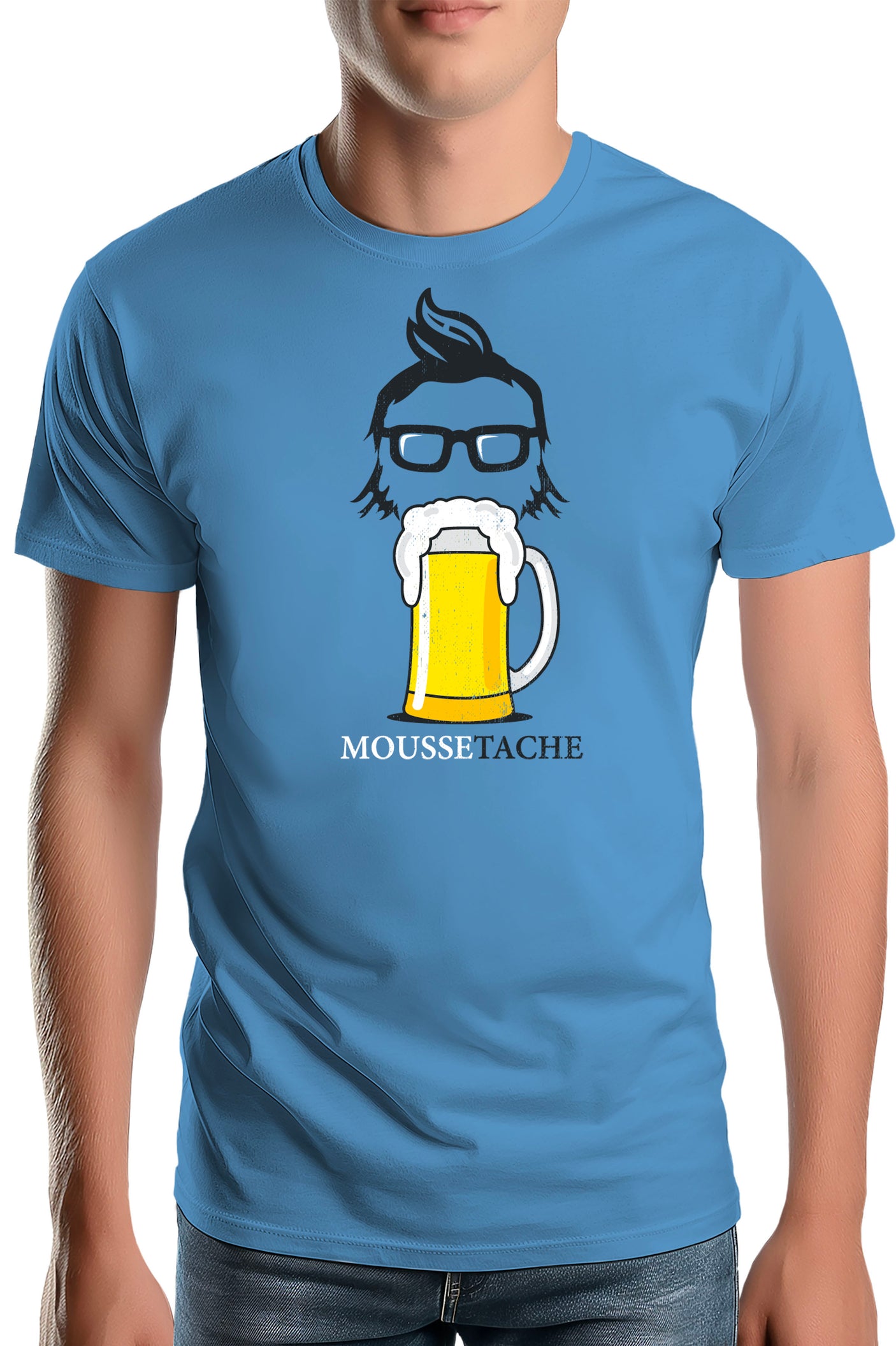 T-Shirt Homme La mousse tâche