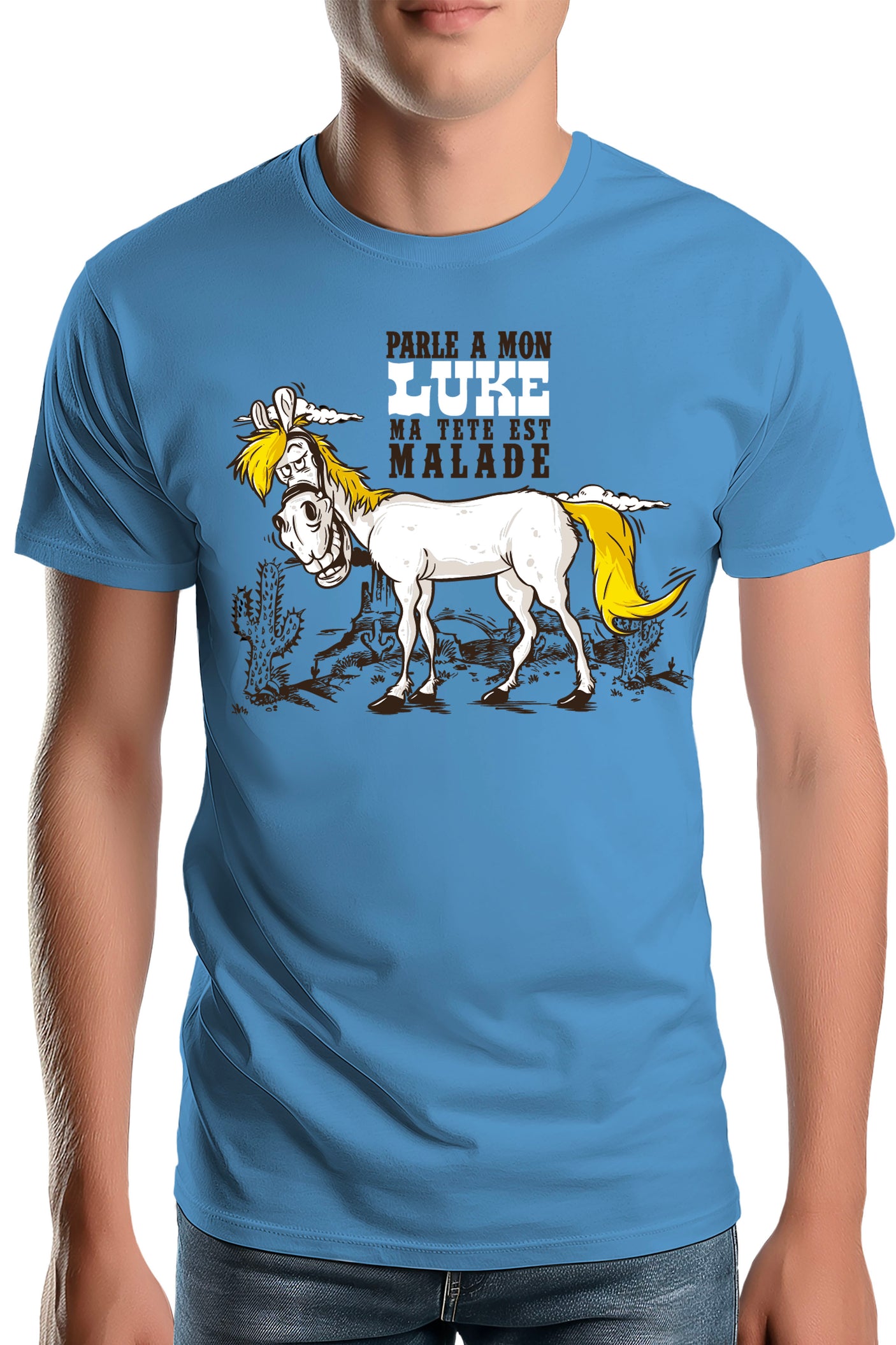 T-Shirt Homme Parle à mon Luke