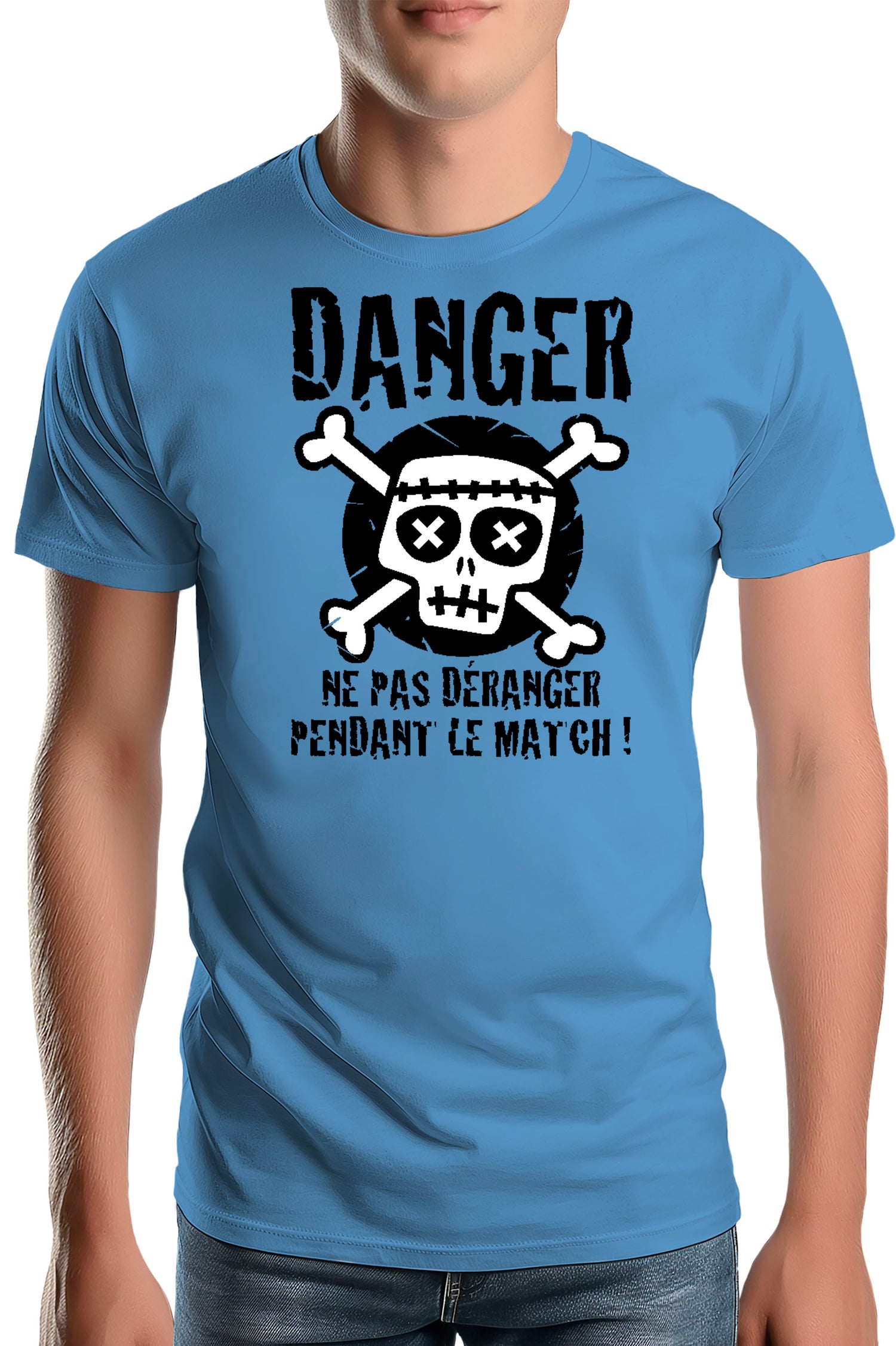 T-Shirt Homme Danger match ne pas déranger