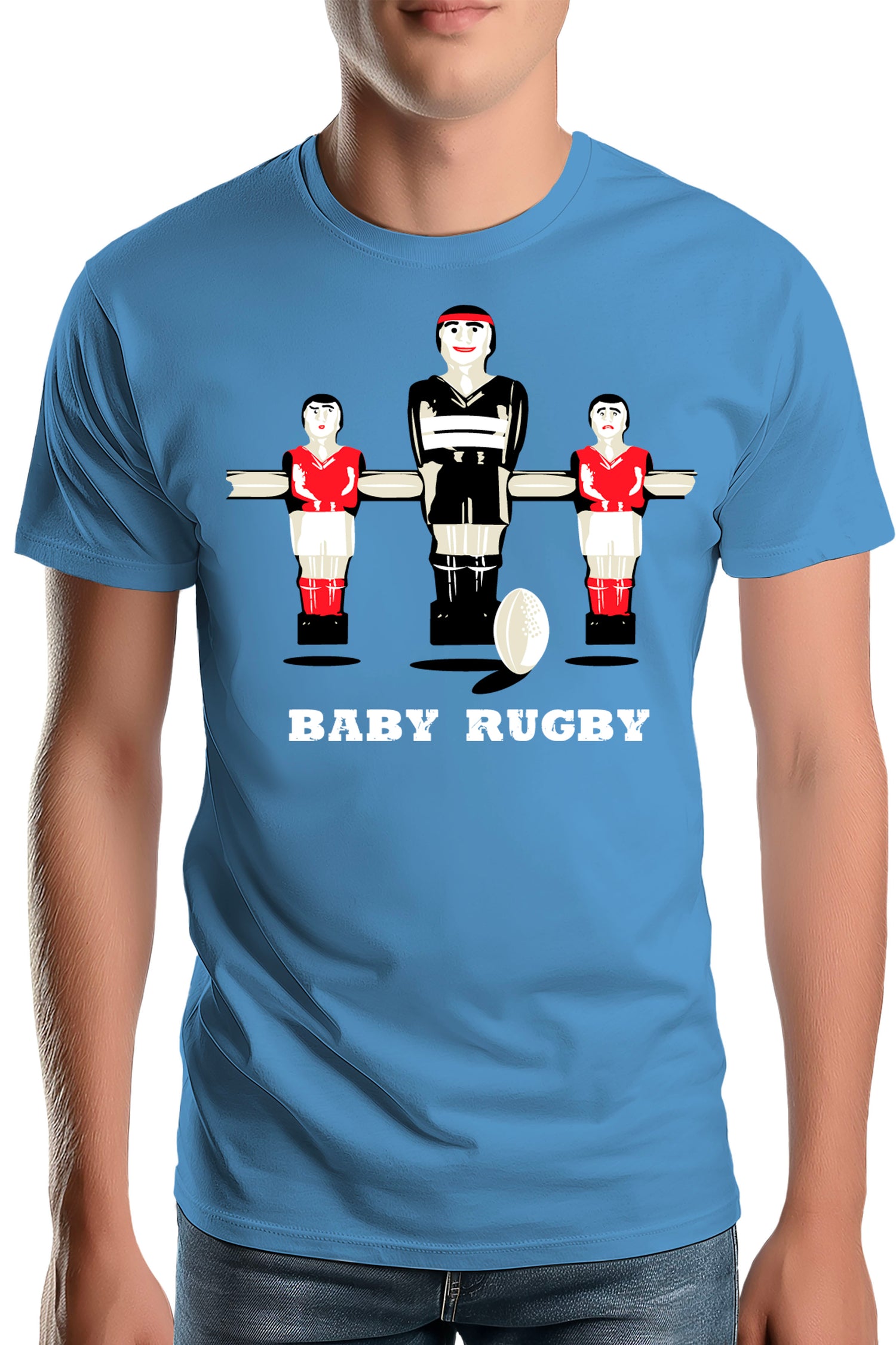 T-Shirt Homme Rugby baby