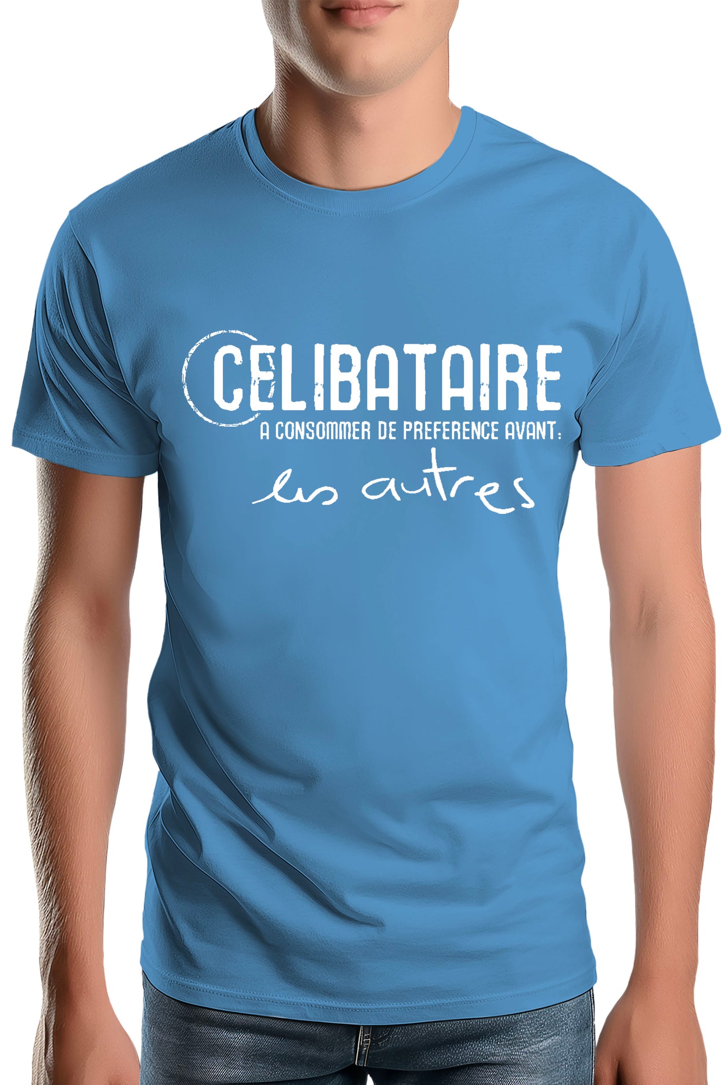 T-Shirt Homme Célibataire à consommer avant les autres