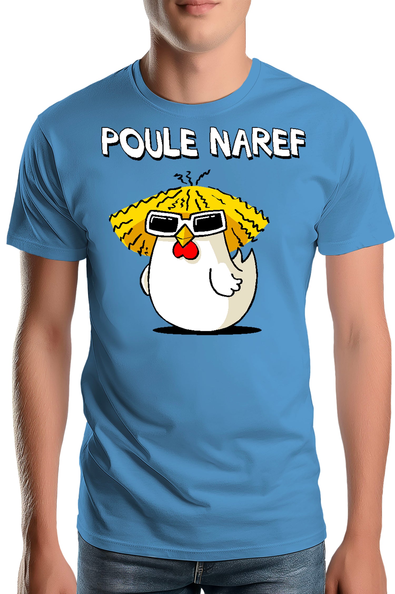 T-Shirt Homme Poule Naref