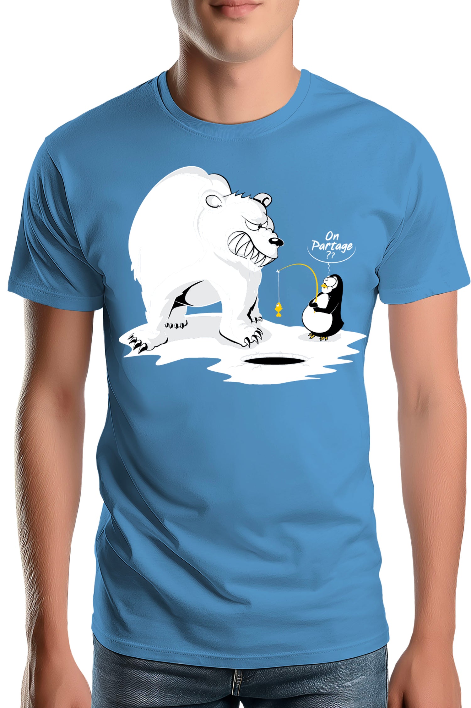 T-Shirt Homme Alors on partage