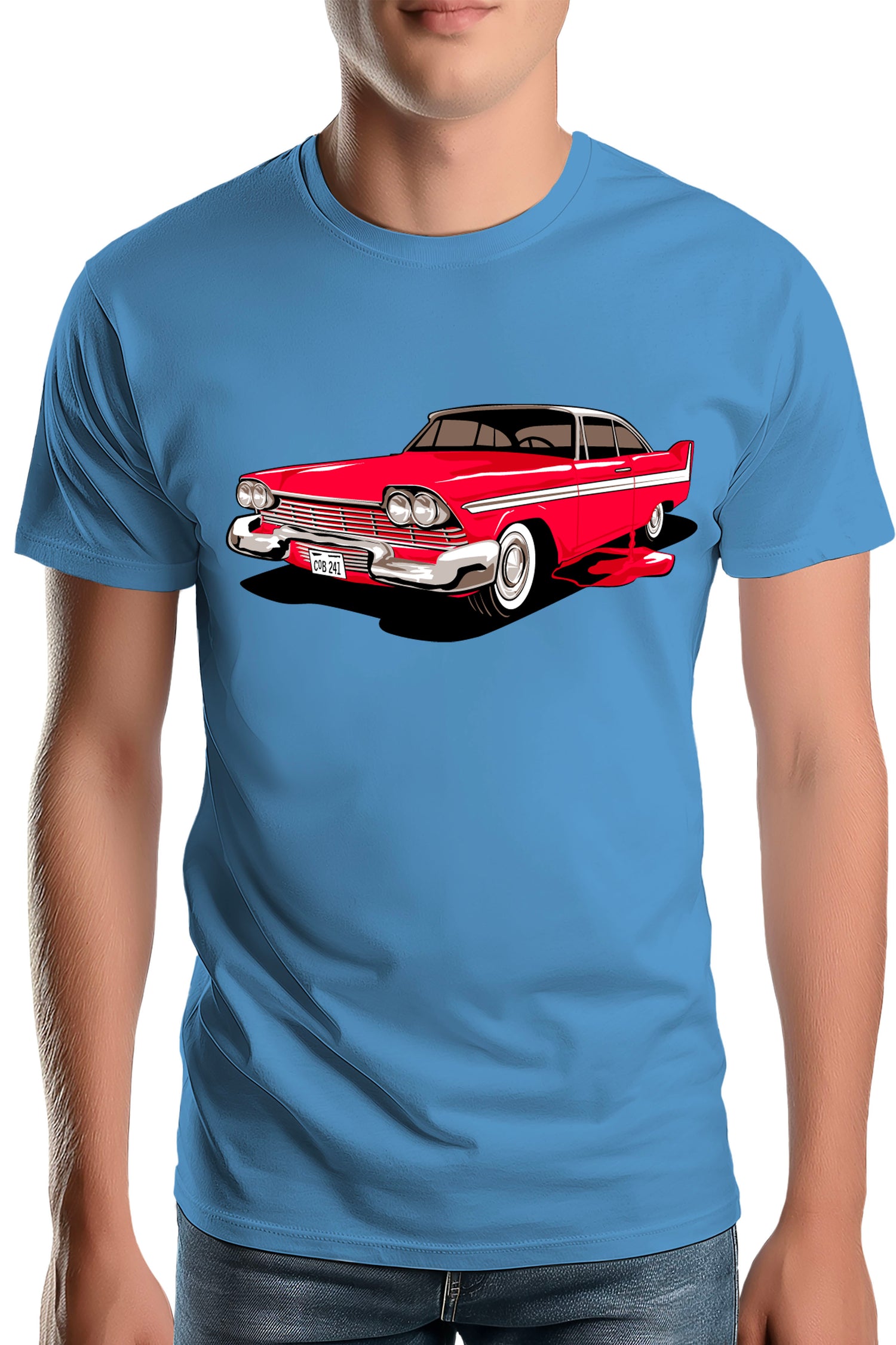 T-Shirt Homme Voiture Christine
