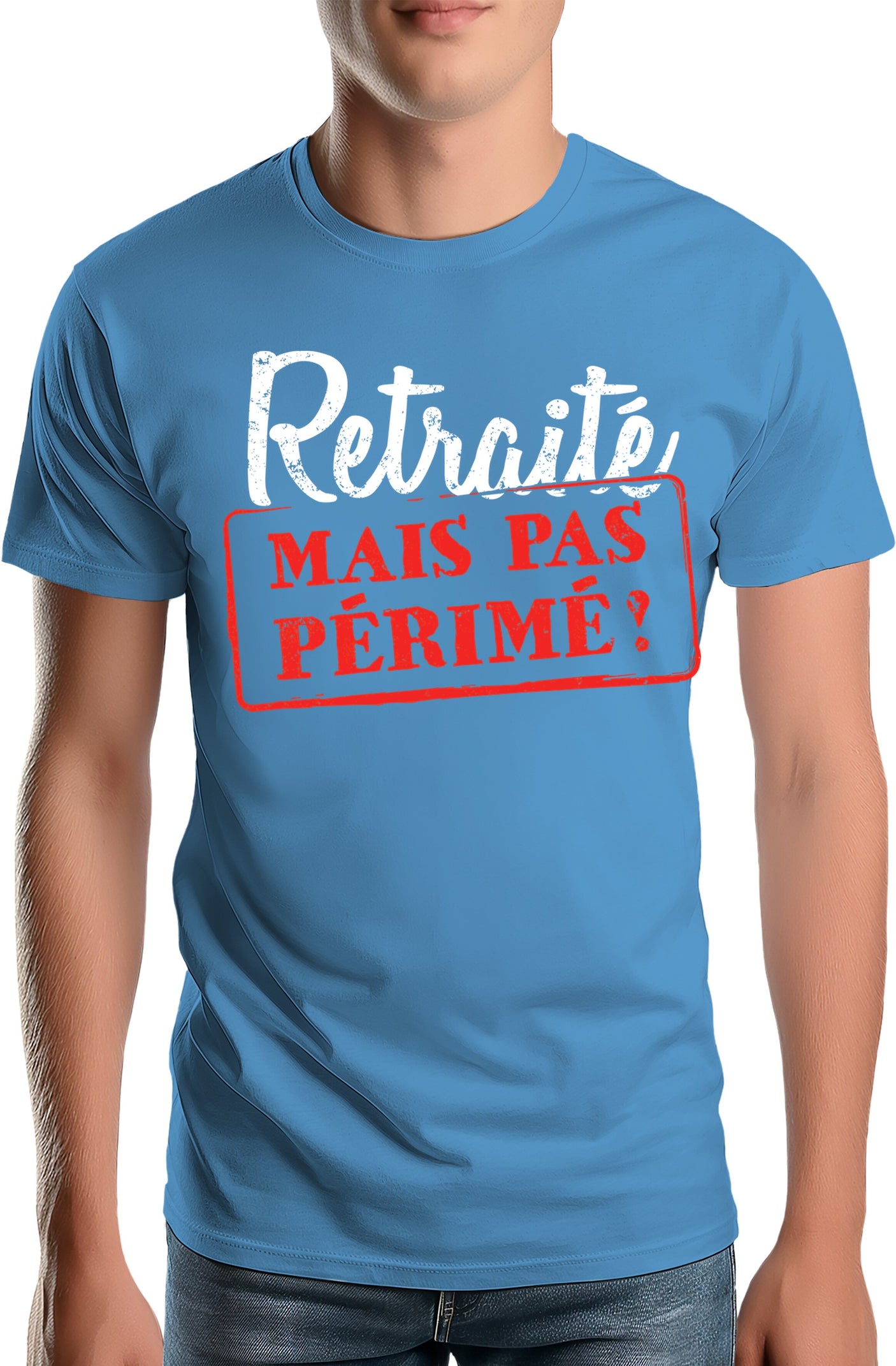T-Shirt Homme Retraité mais pas périmé