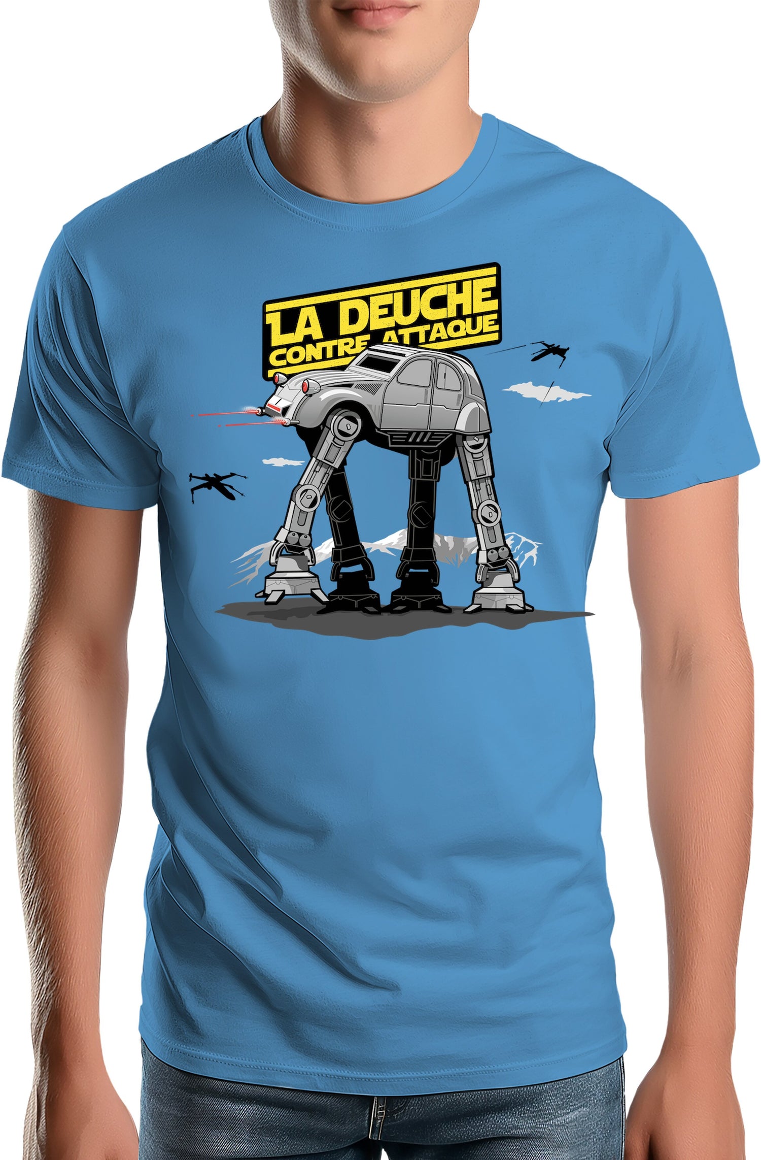 T-Shirt Homme La deuch contre attaque