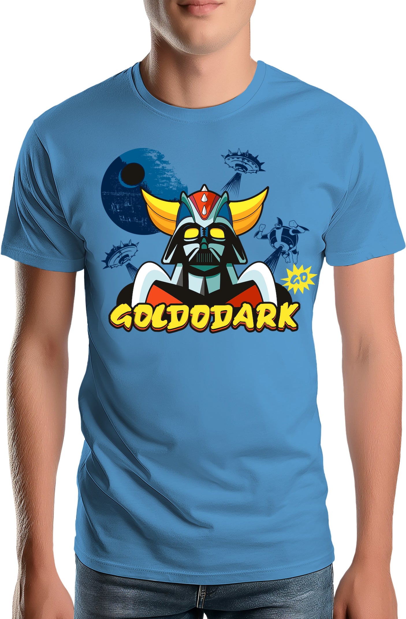 T-Shirt Homme Goldodark le retour de l'astérohache