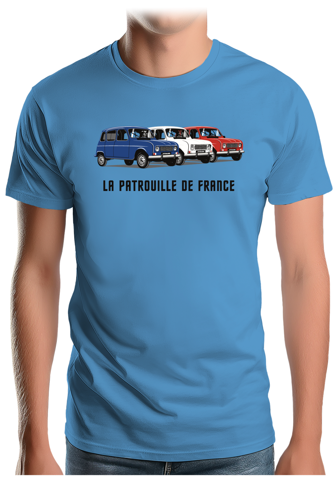 T-Shirt Homme Patrouille de France 4L