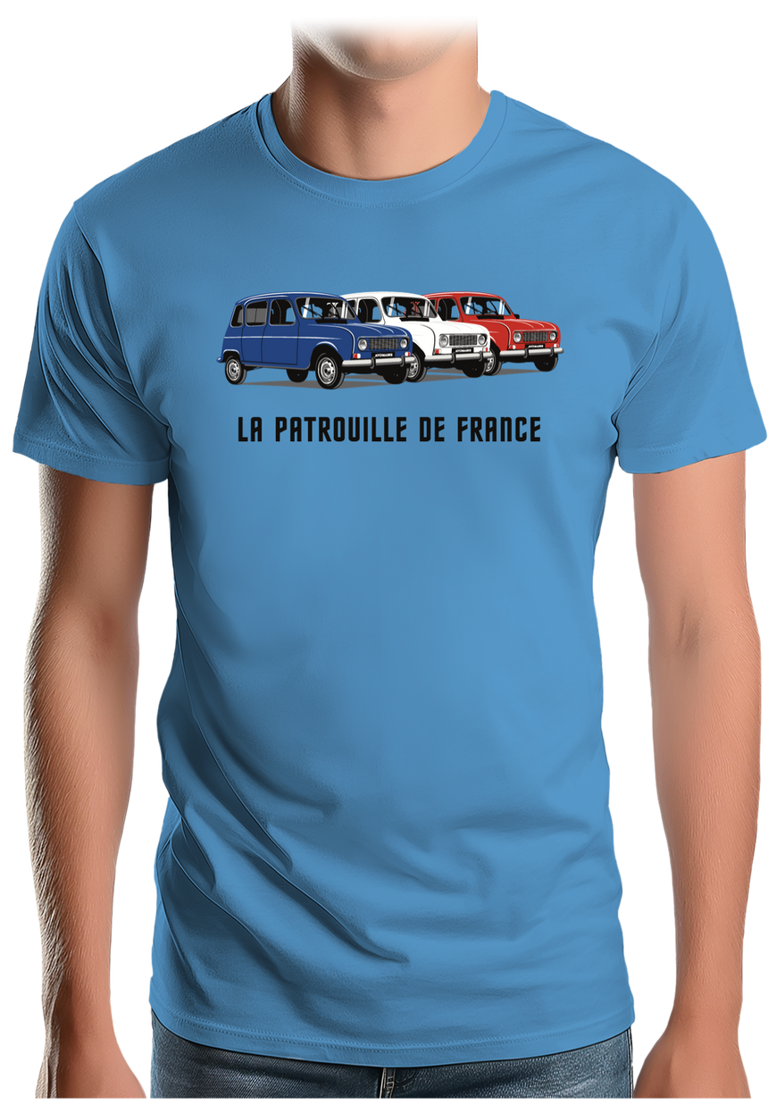 T-Shirt Homme Patrouille de France 4L