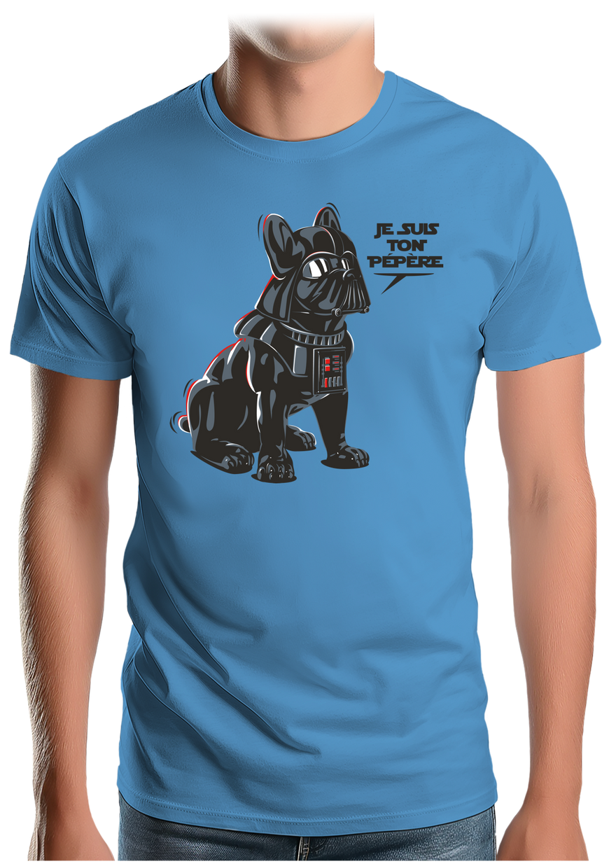 T-Shirt Homme Chien Je suis ton Pépère