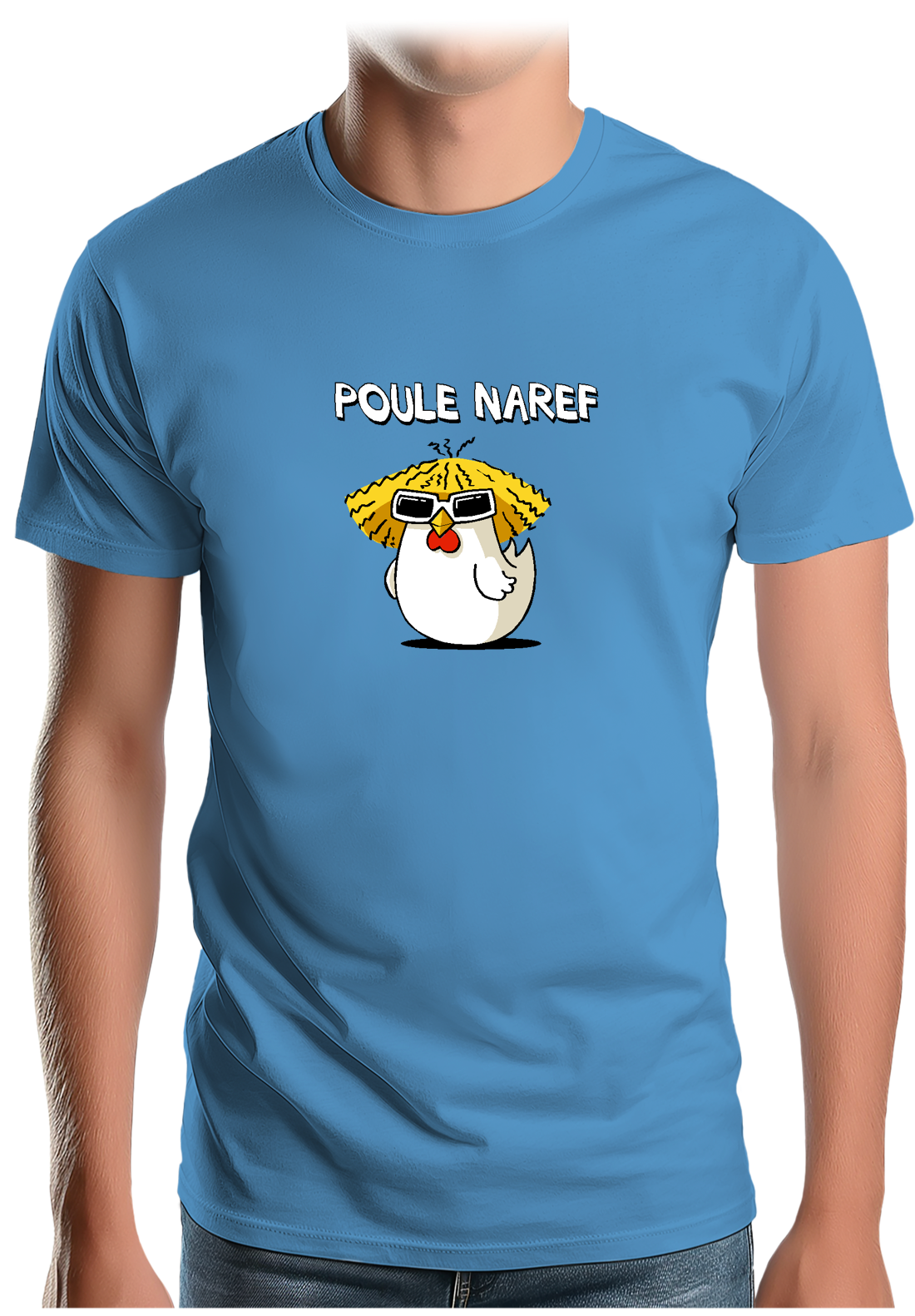 T-Shirt Homme Poule Naref