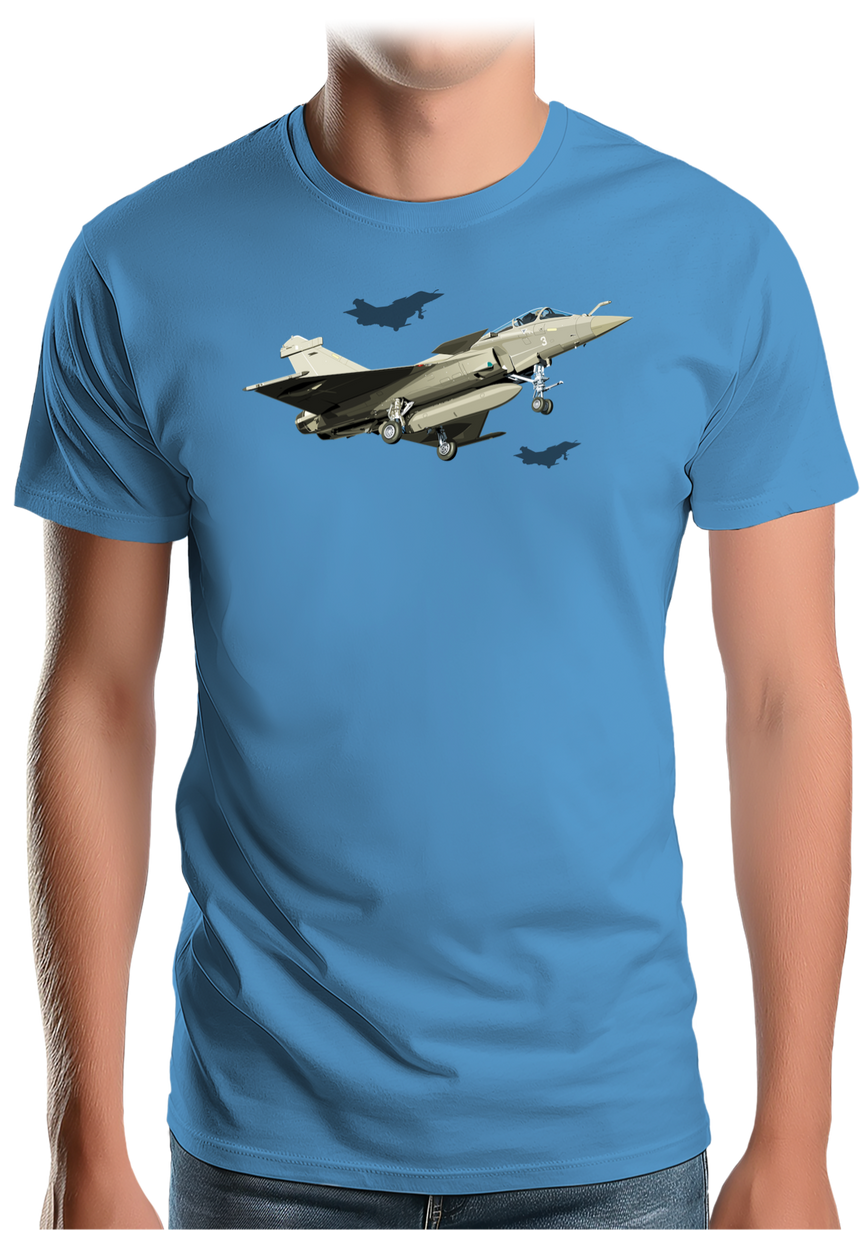T-Shirt Homme L'avion de chasse français