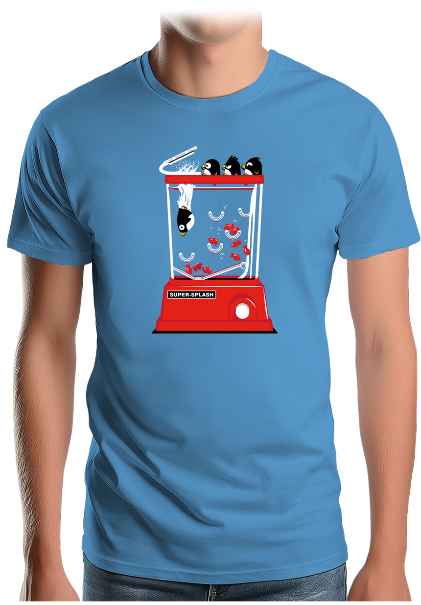 T-Shirt Homme Super Splash Pingouin