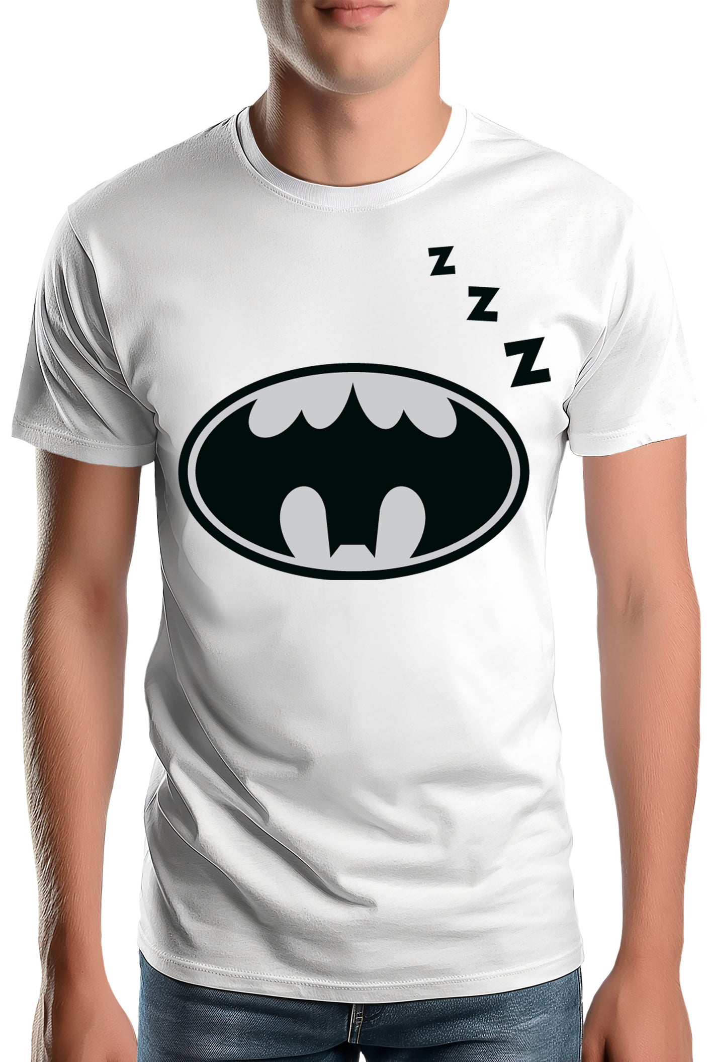 T-Shirt Homme Bat sommeil