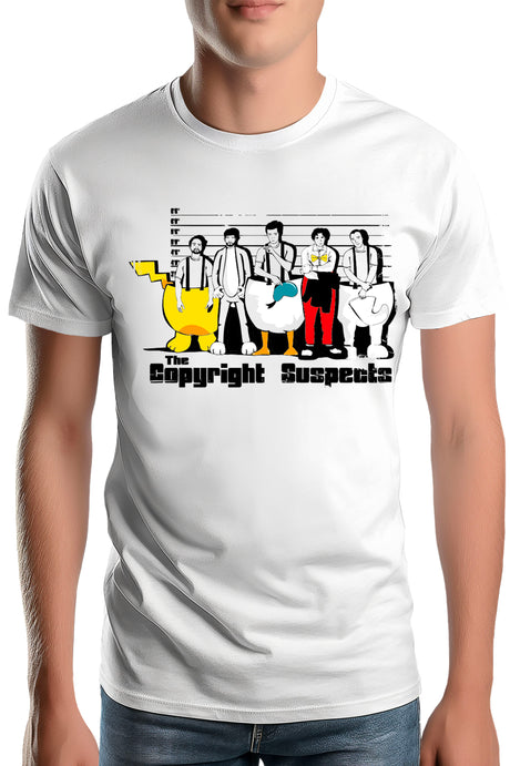 T-Shirt Homme Copyright suspects