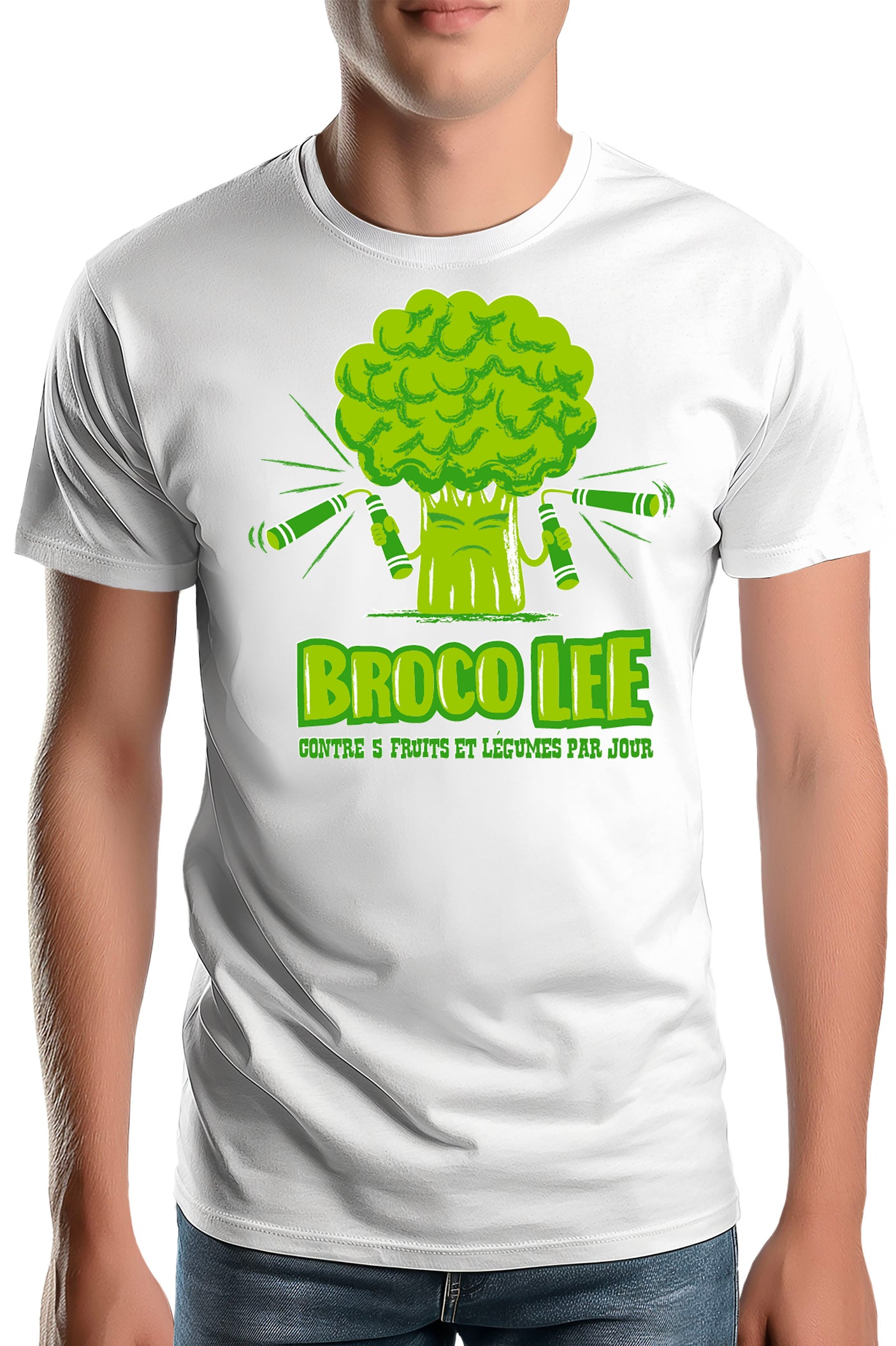 T-Shirt Homme Broco Lee 5 fruits et légumes