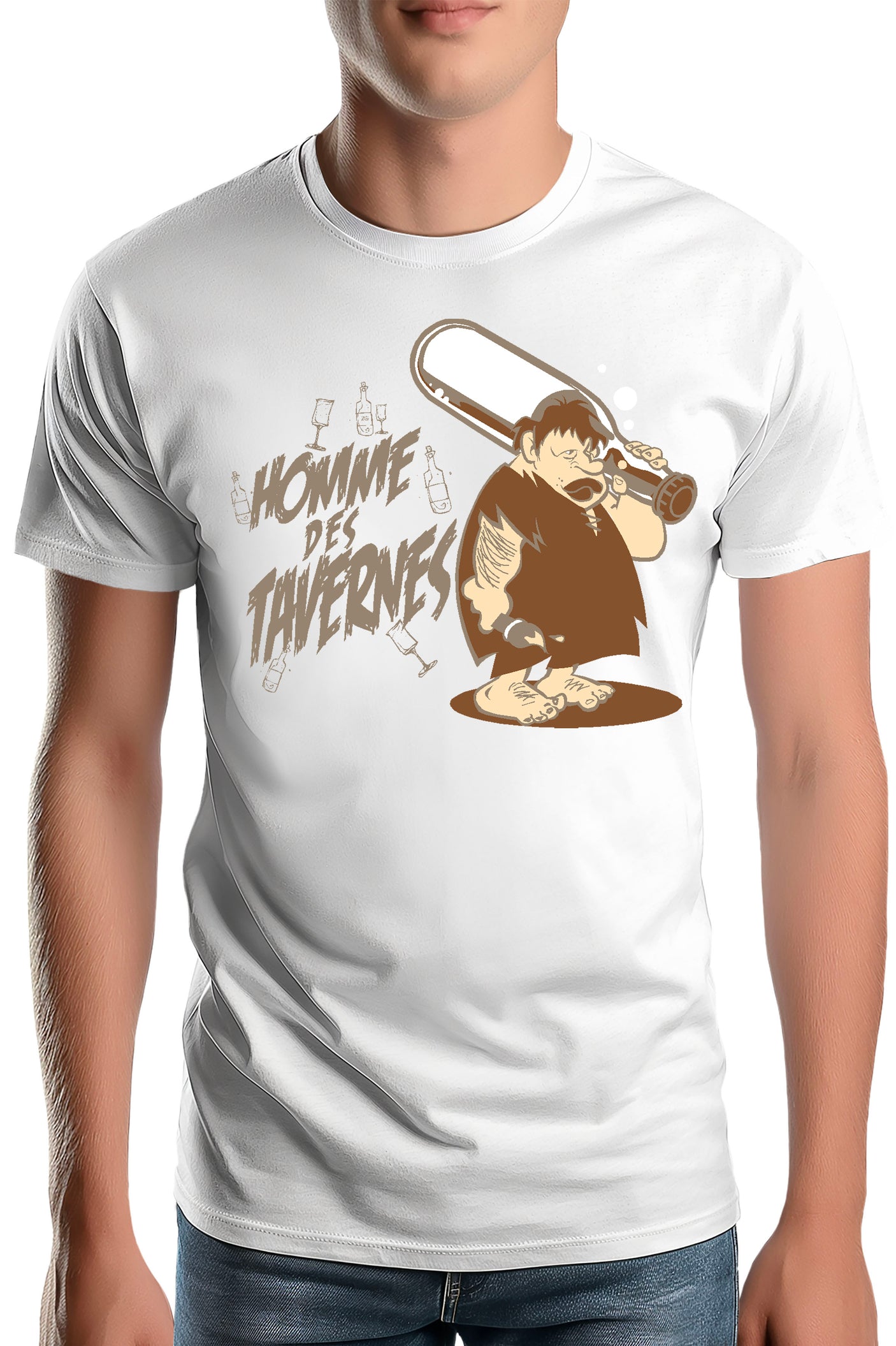 T-Shirt Homme Homme Des Tavernes
