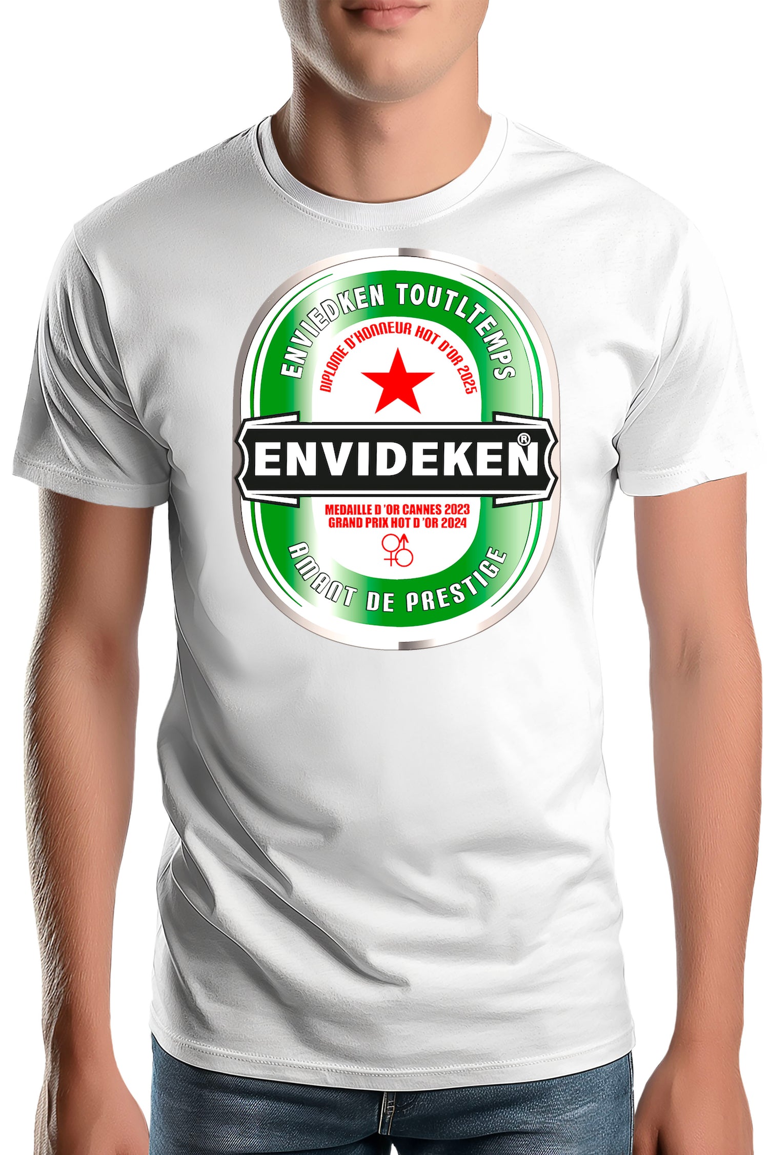 T-Shirt Homme Enviedeken tout le temps