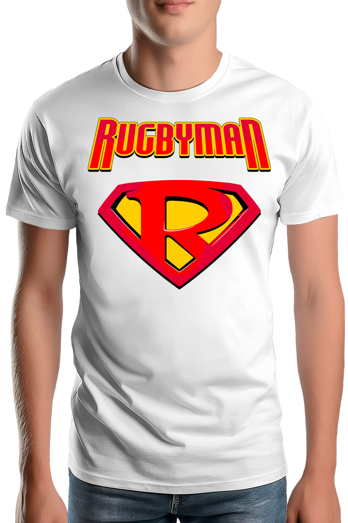 T-Shirt Homme Rugbyman