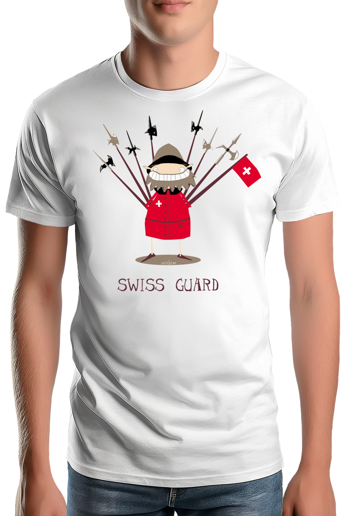T-Shirt Homme Swiss Guard