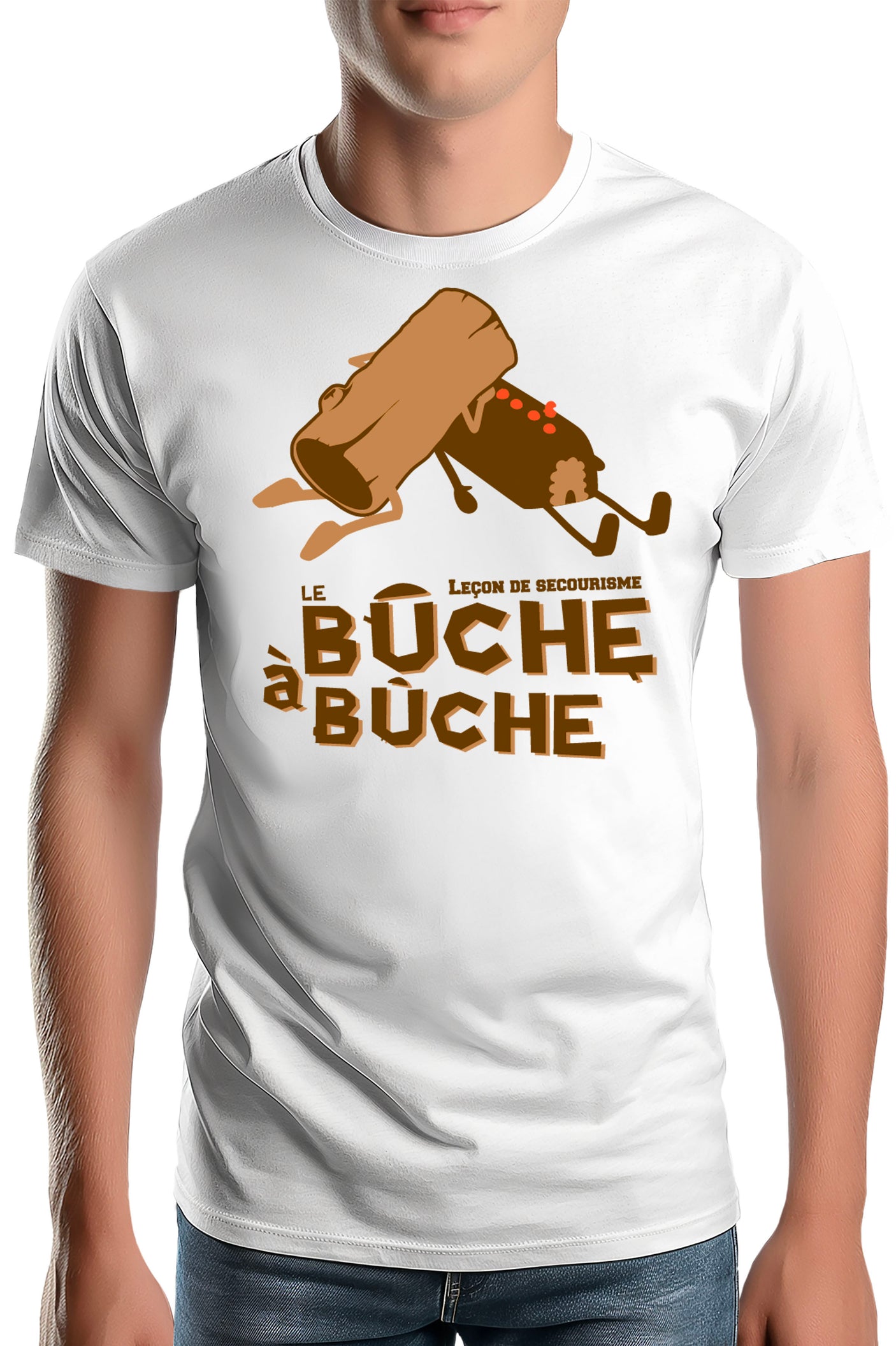 T-Shirt Homme Le Buche à Bouche