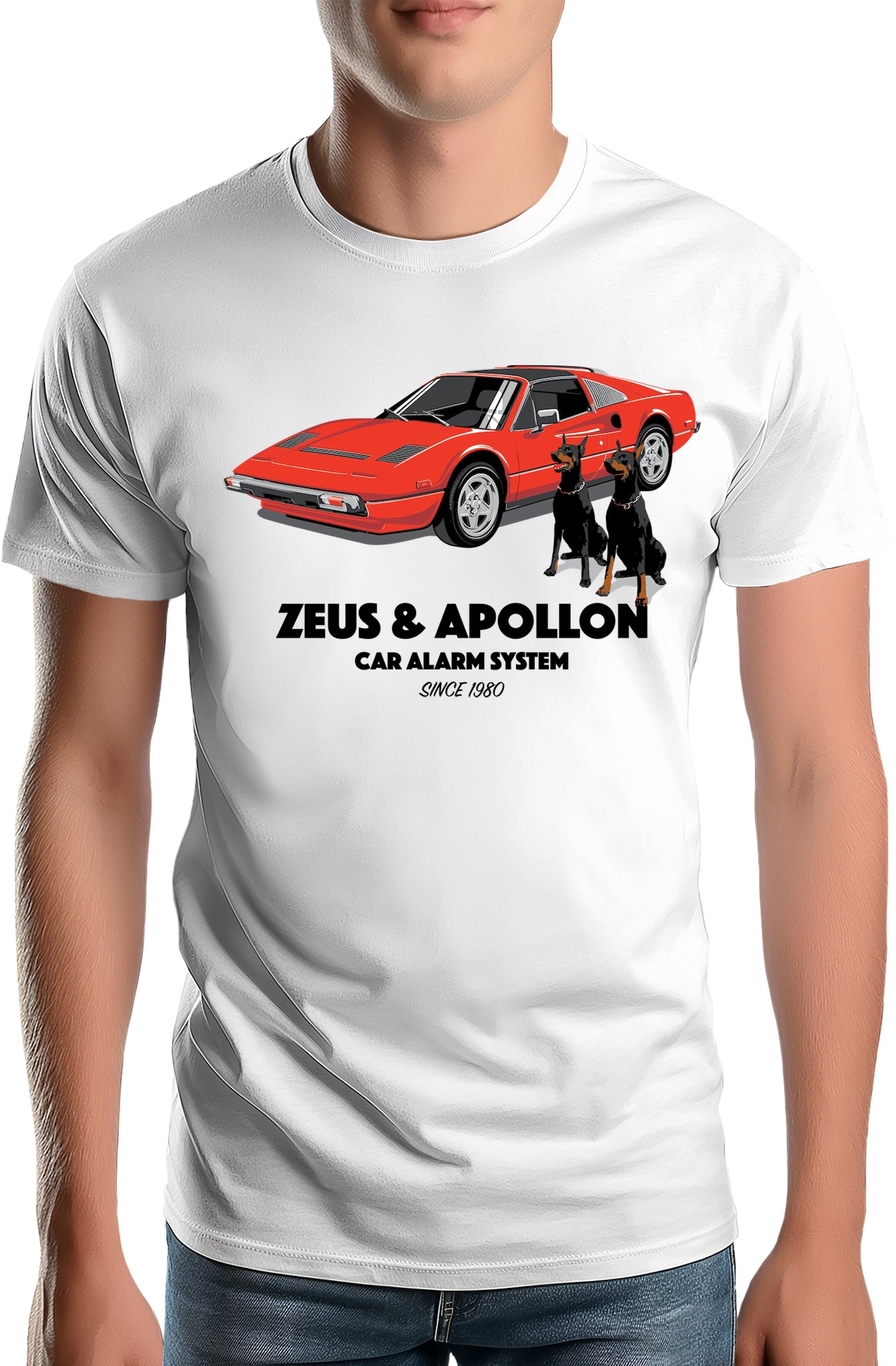 T-Shirt Homme Zeus et Apollon Alarm depuis 1980