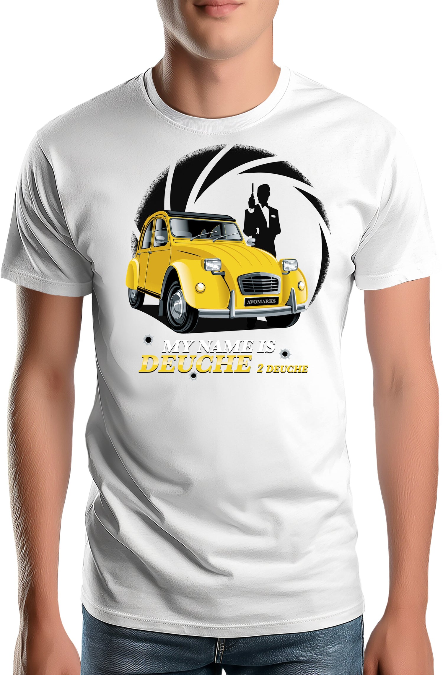 T-Shirt Homme My name is deuch