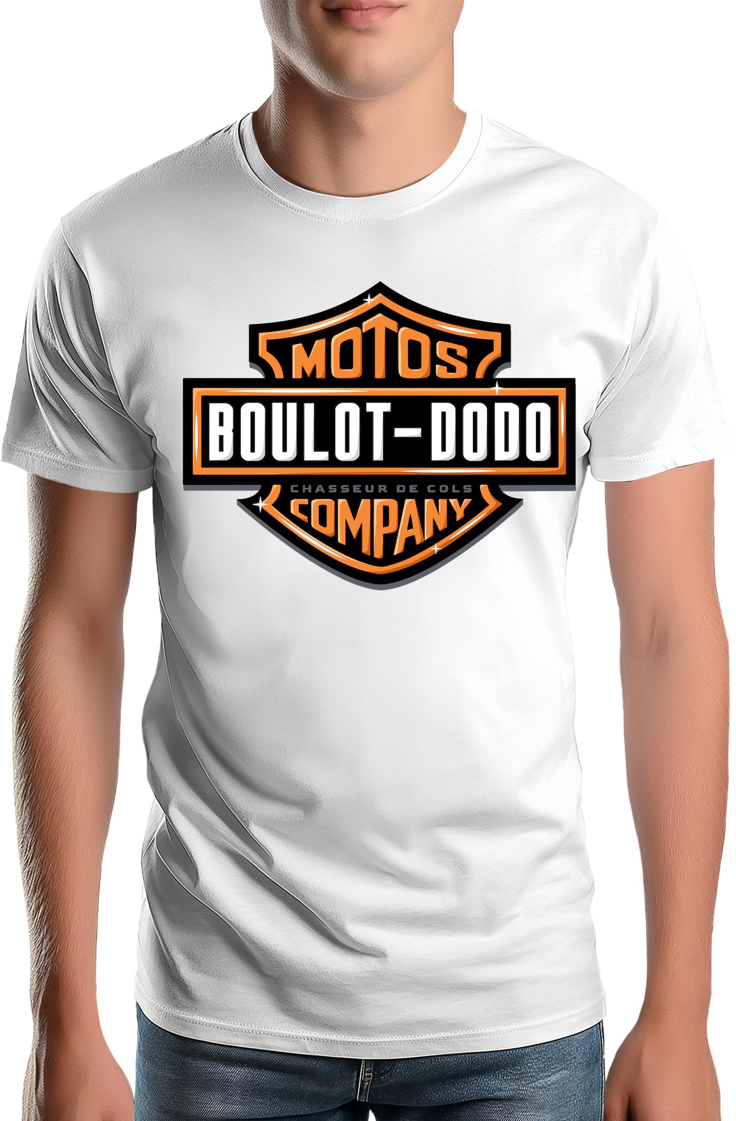 T-Shirt Homme Motos boulot dodo