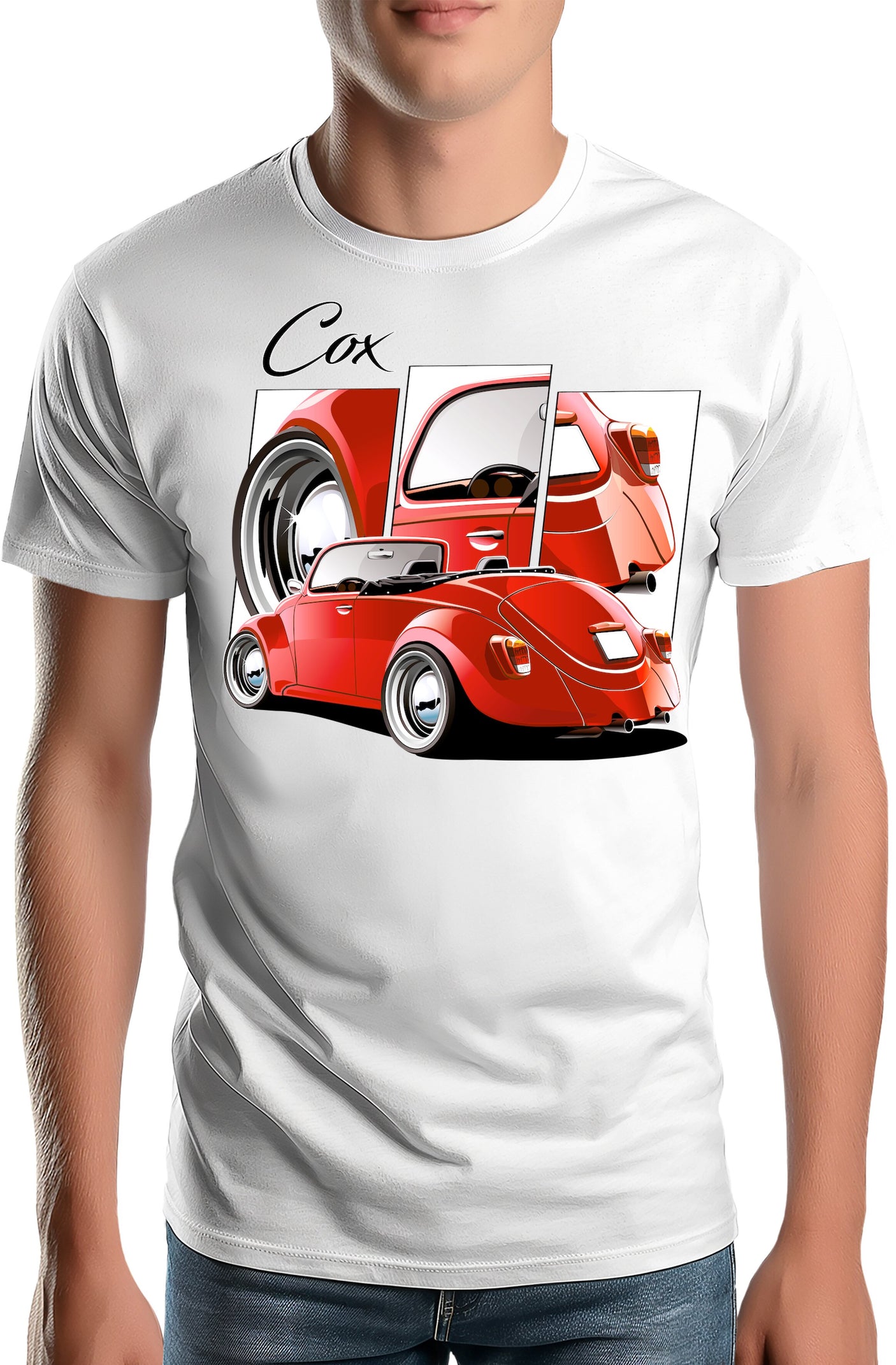 T-Shirt Homme Cox cabriolet